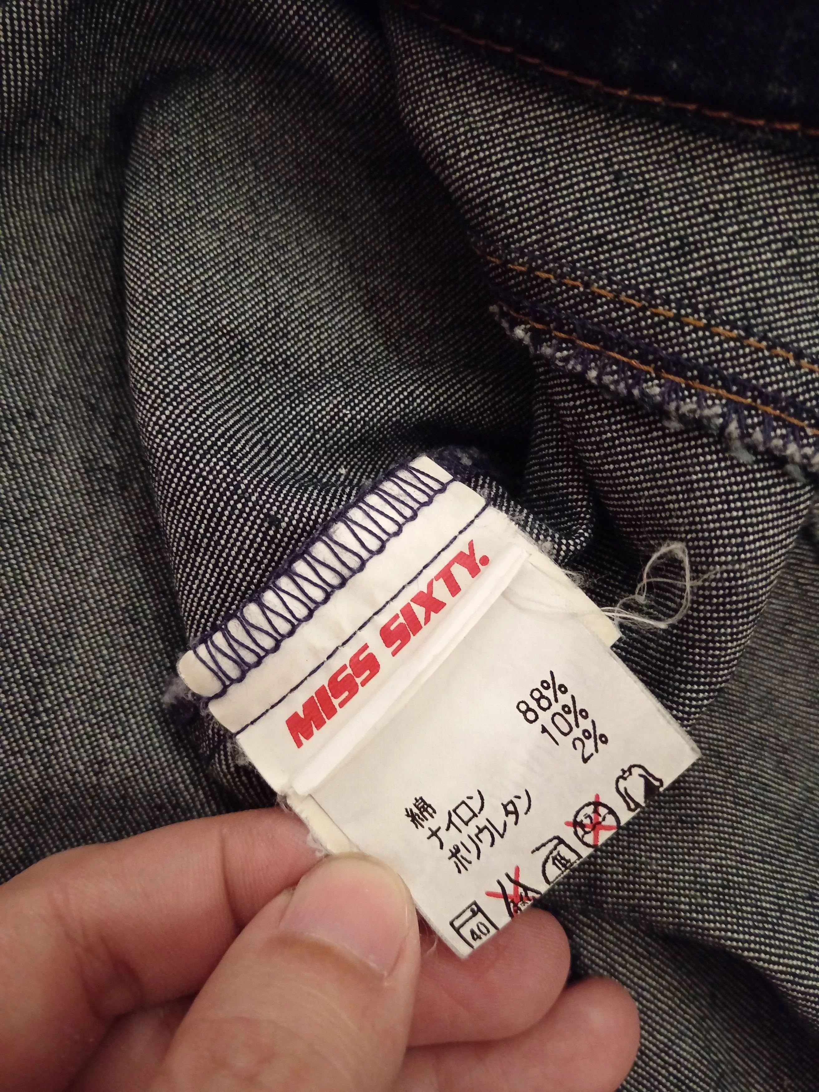 Designer Denim Jackets Designer Miss Sixty Denim jacket Blue