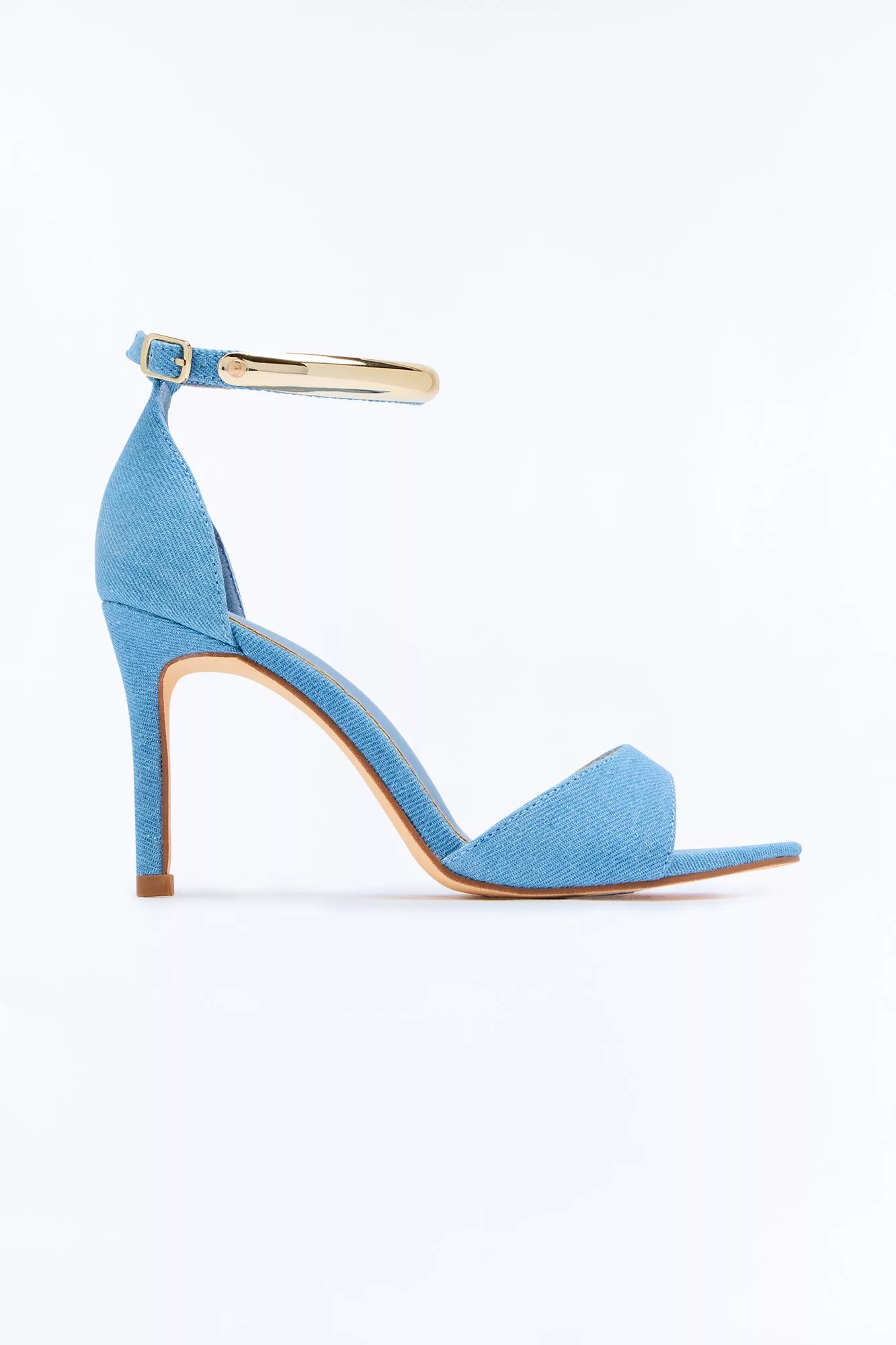 Riri Hardware Heels - Denim