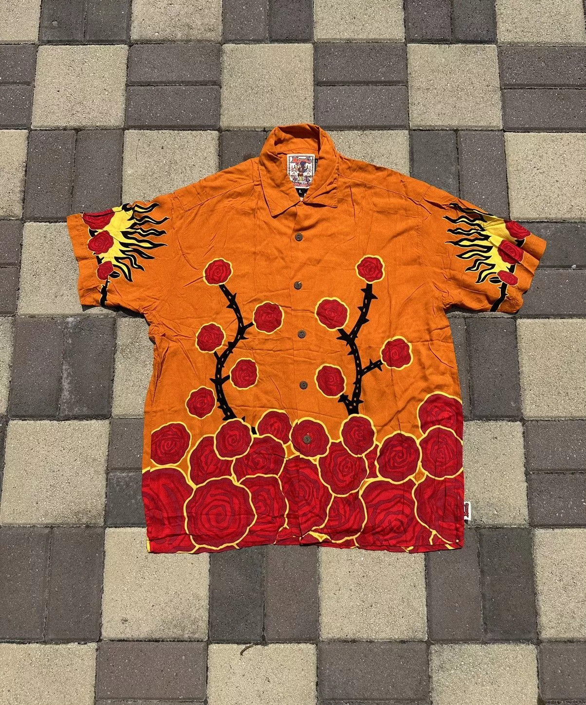 Mambo Shirts Button Ups Mambo × Vintage Vintage Mambo Loud Shirts Shirt 90’s Multi Streetwear
