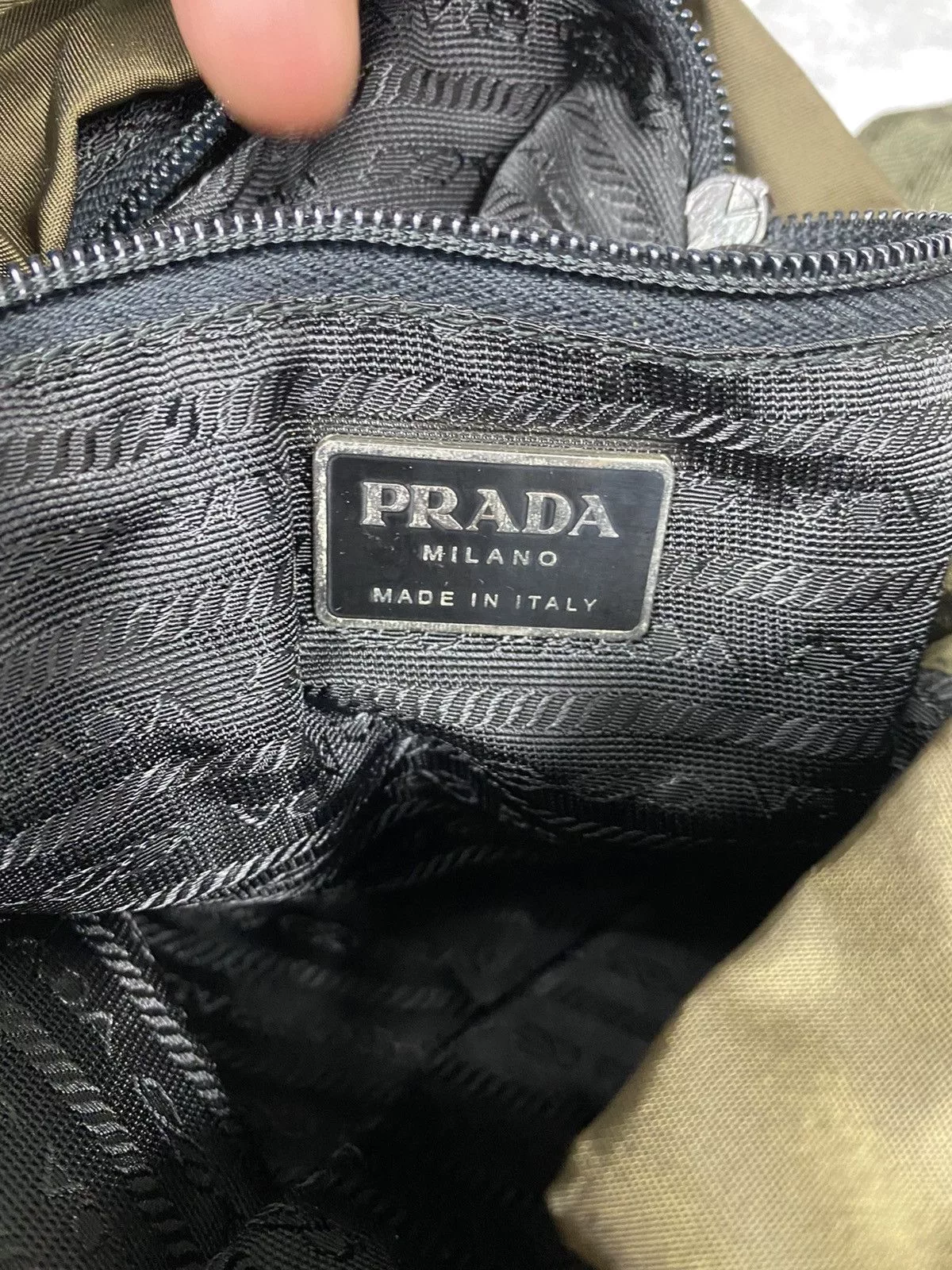 Prada Bags Luggage Prada Vela Bagpack Green