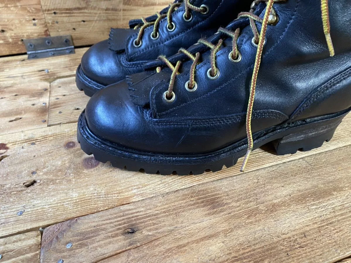 White's Boots Boots White's Boots Hathorne explorer logger,smoke jumper black leather boots7D