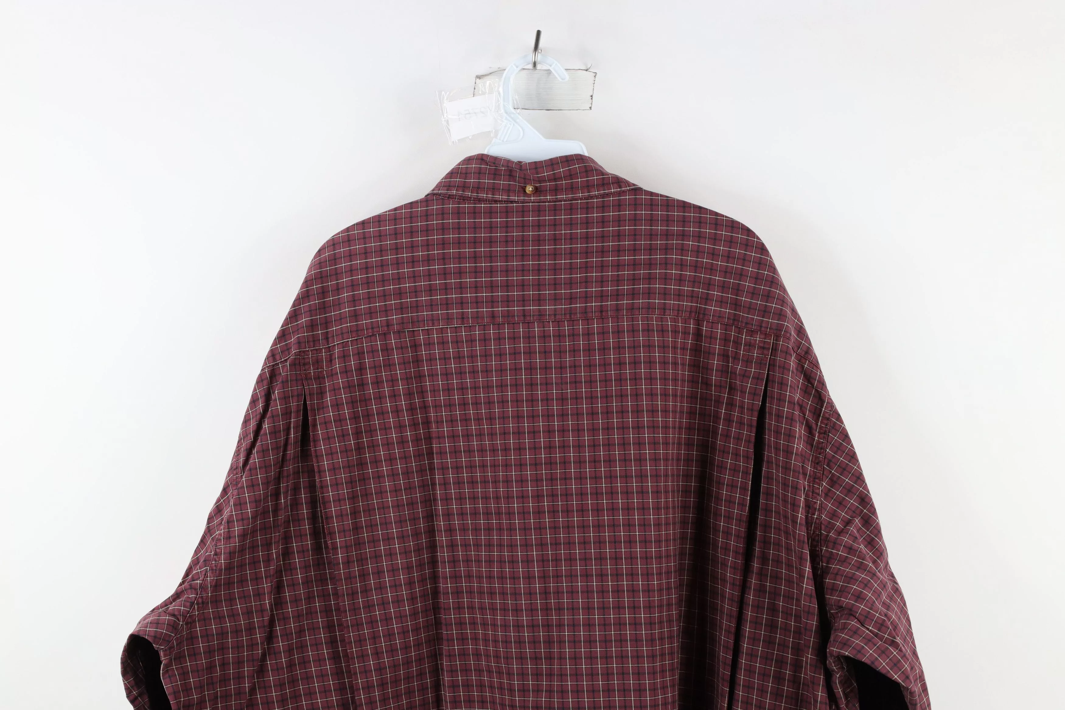 Cabelas Shirts Button Ups Cabelas × Vintage Vintage Cabelas Faded Collared Button Down Shirt Red Plaid