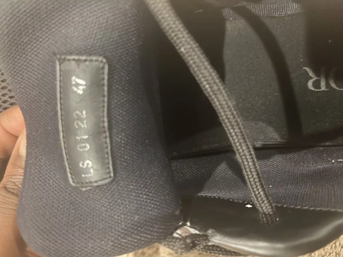 Dior Low Top Sneakers Dior Black B22
