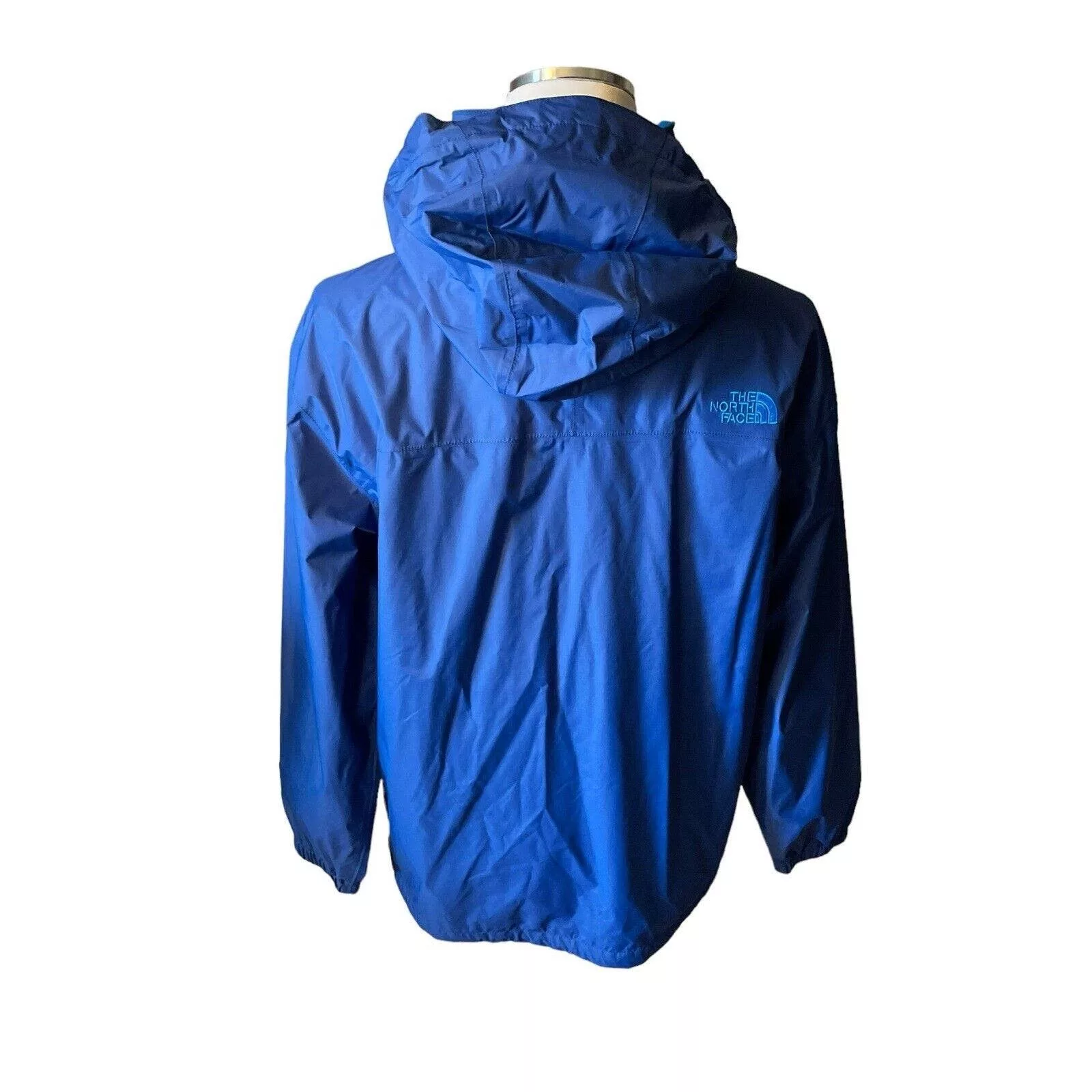 The North Face Light Jackets The North Face Full Zip Blue Nylon Shell Mesh Liner Jacket