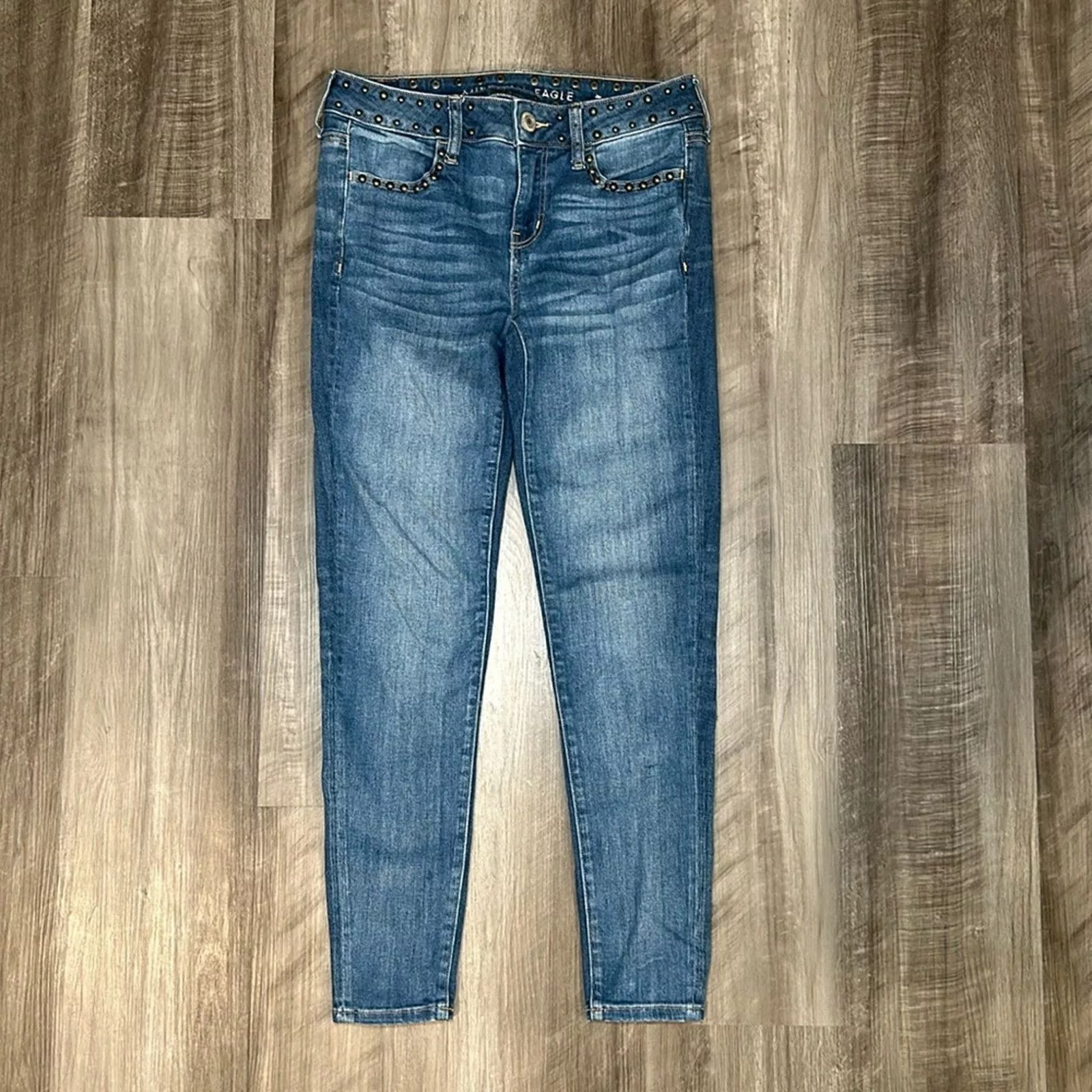 American Eagle Outfitters Jeans American Eagle Outfitters American Eagle Next Level Stretch Jeggings - 4S Blue