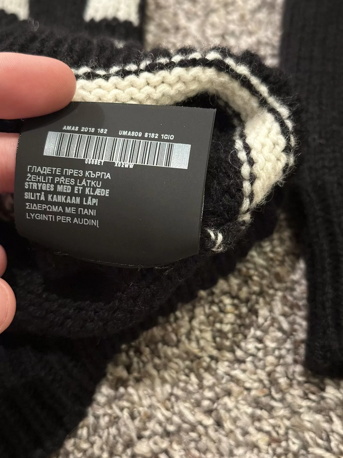Prada Sweaters Knitwear Prada Men’s Knitted Sweater Black Medium Luxury