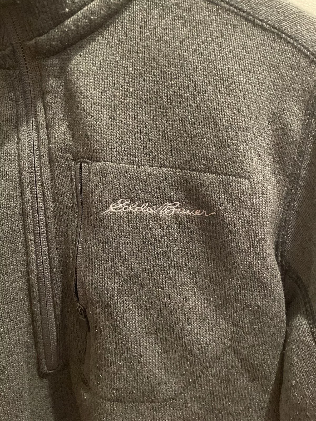 Eddie Bauer Sweaters Knitwear Grey Eddie Bauer Quarter Zip Gray