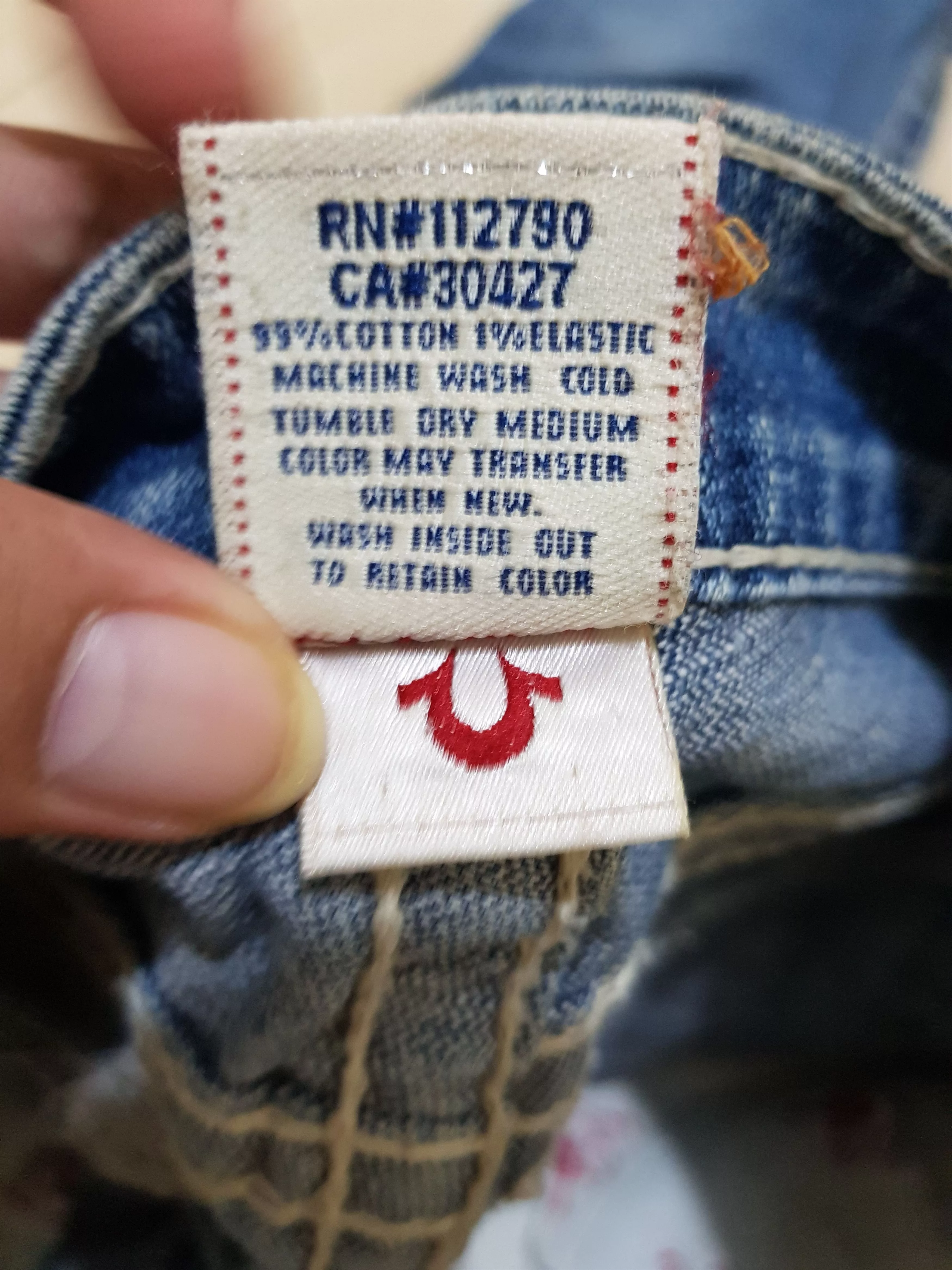 Jean Jeans Jean × True Religion × Vintage True religion Blue