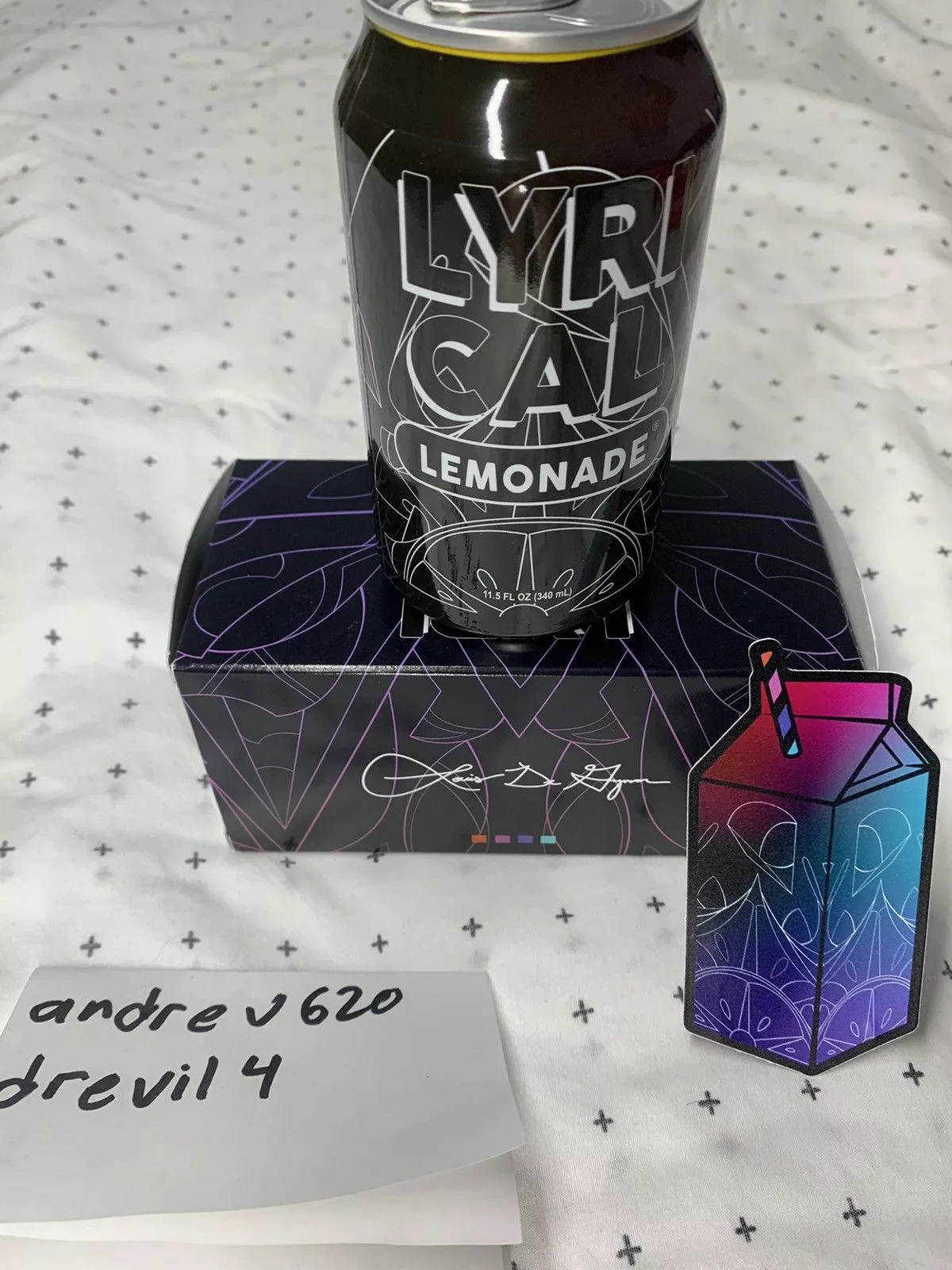 Lyrical Lemonade Miscellaneous Lyrical Lemonade Louis de Guzman Can Black