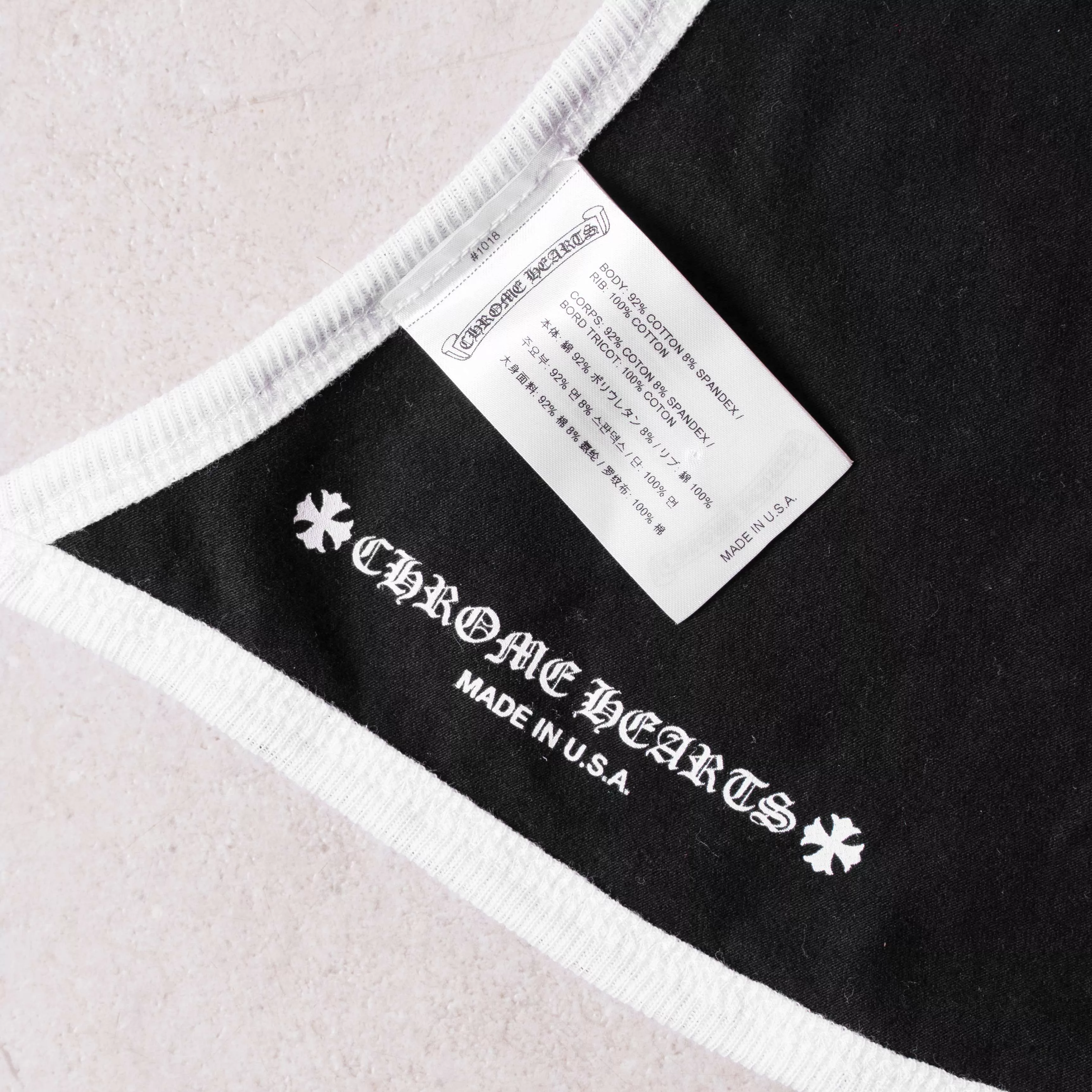 Chrome Hearts Crop Tops Chrome Hearts Roller Skates Halter black