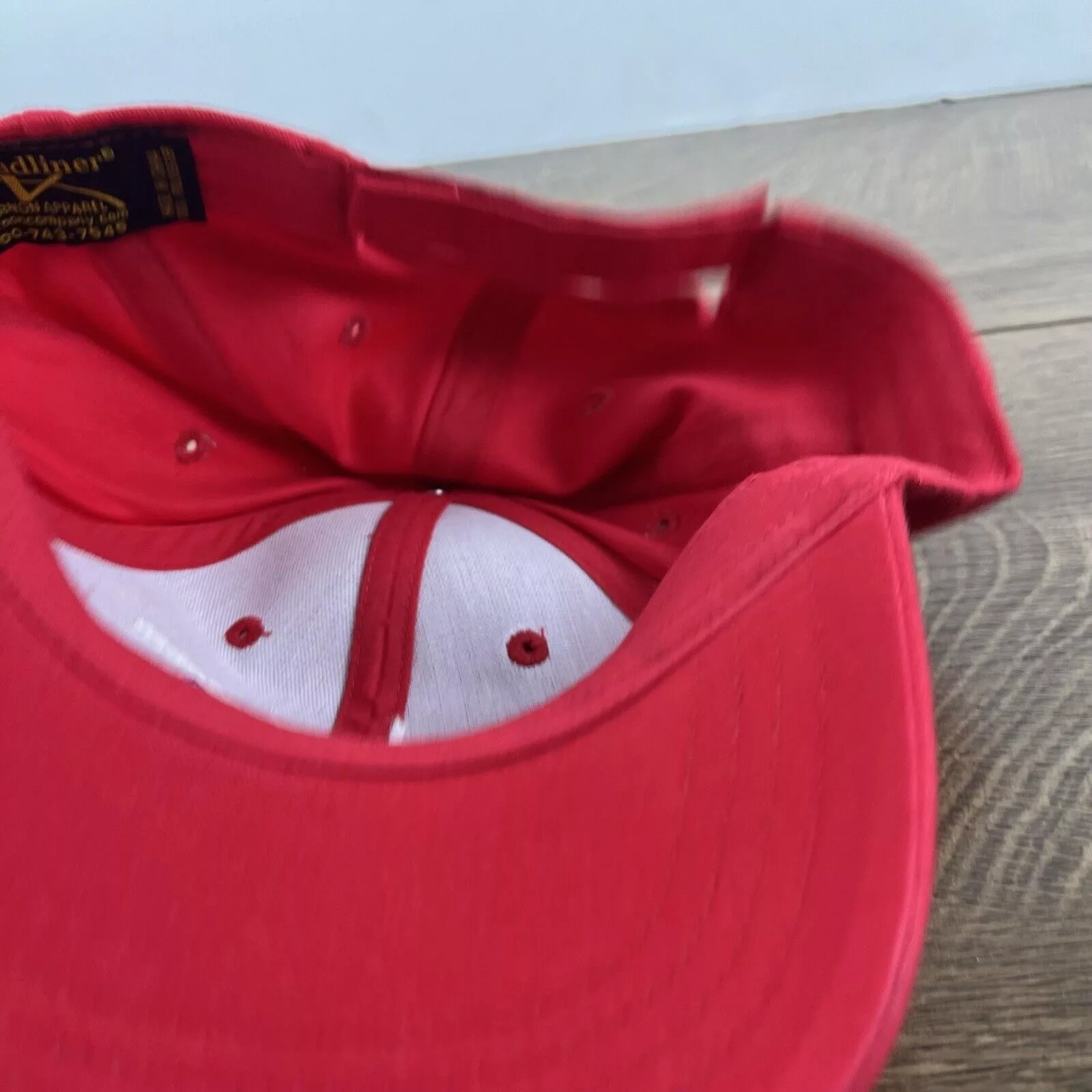 Other Hats Other Stomoules Produce Hat SOS Hat Red Cap Hat Adjustable Hat Red