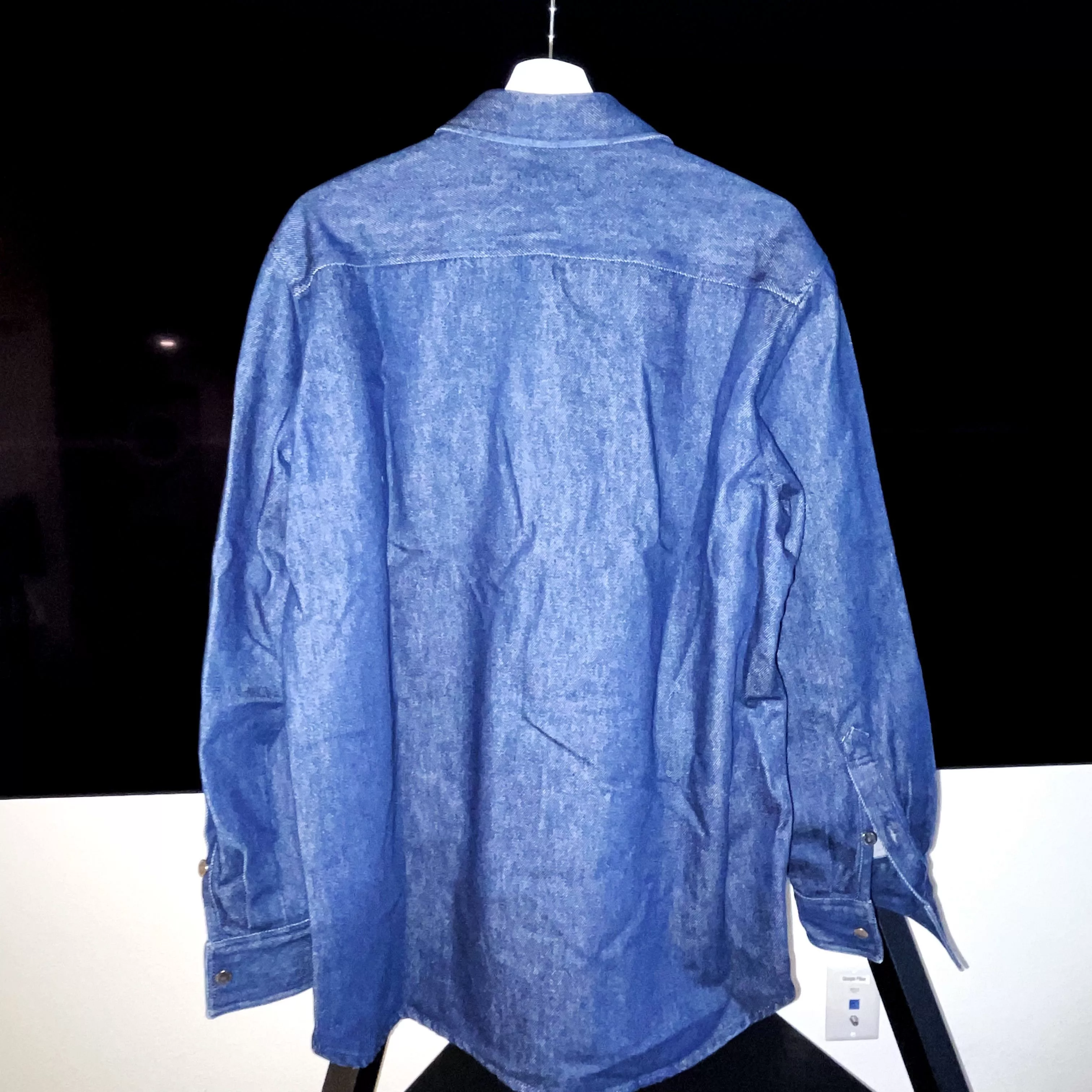 Raf Simons Denim Jackets [Raf Simons] Oversized Jean Jacket Blue