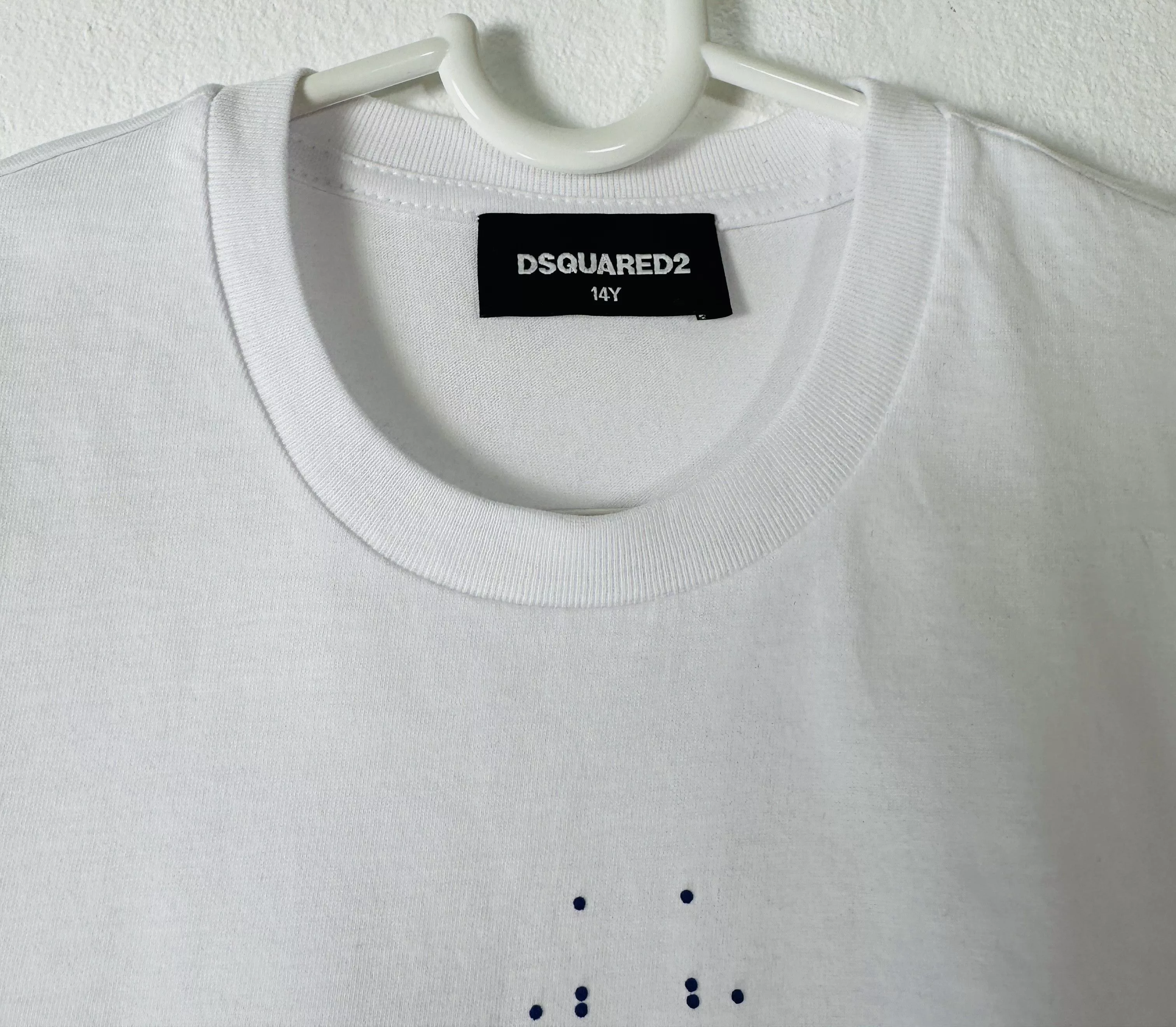 Dsquared2 Short Sleeve T Shirts Dsquared2 Printed cotton jersey t-shirt Multi