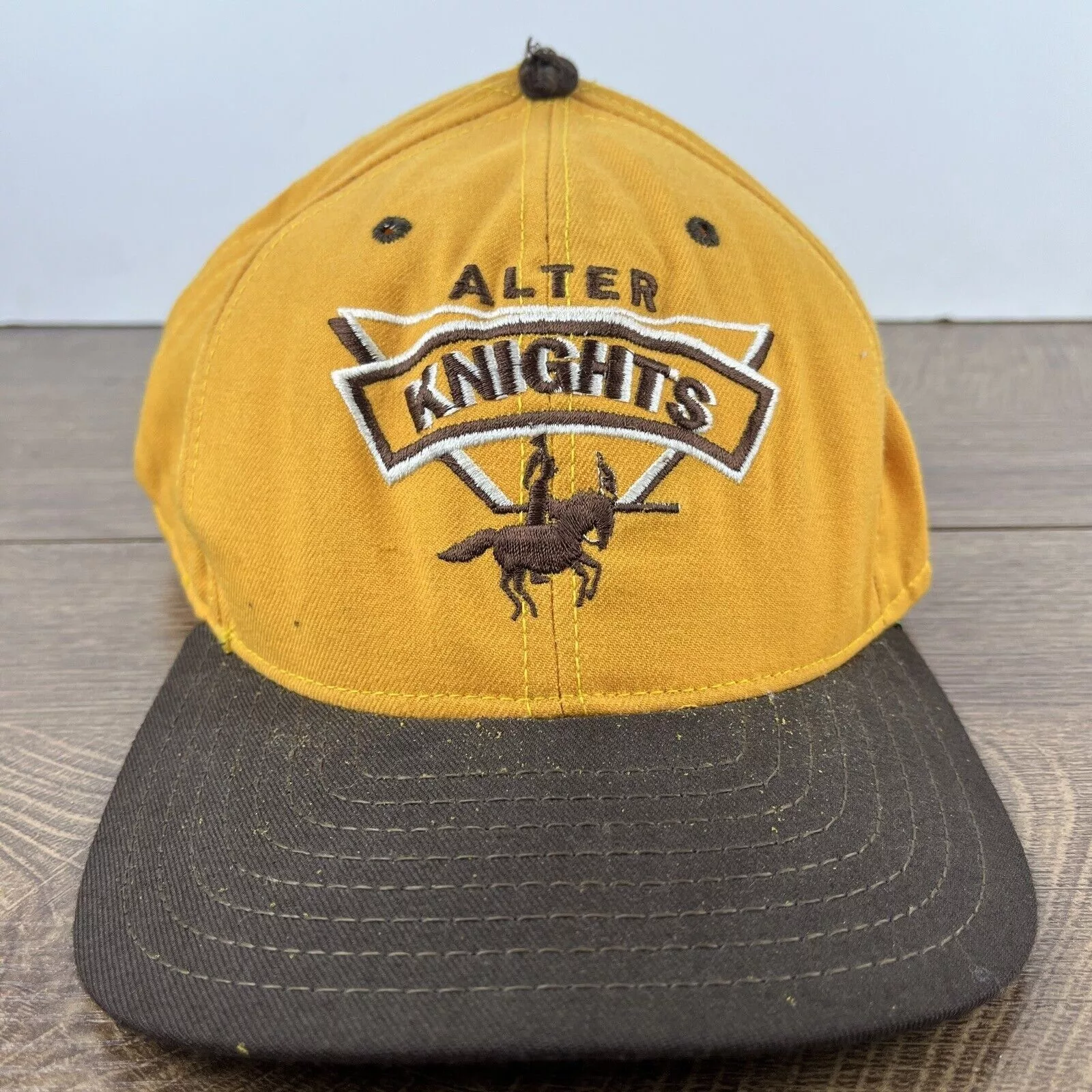 Other Hats Other Alter Knights Hat Alter High School Yellow Hat Adjustable Ad