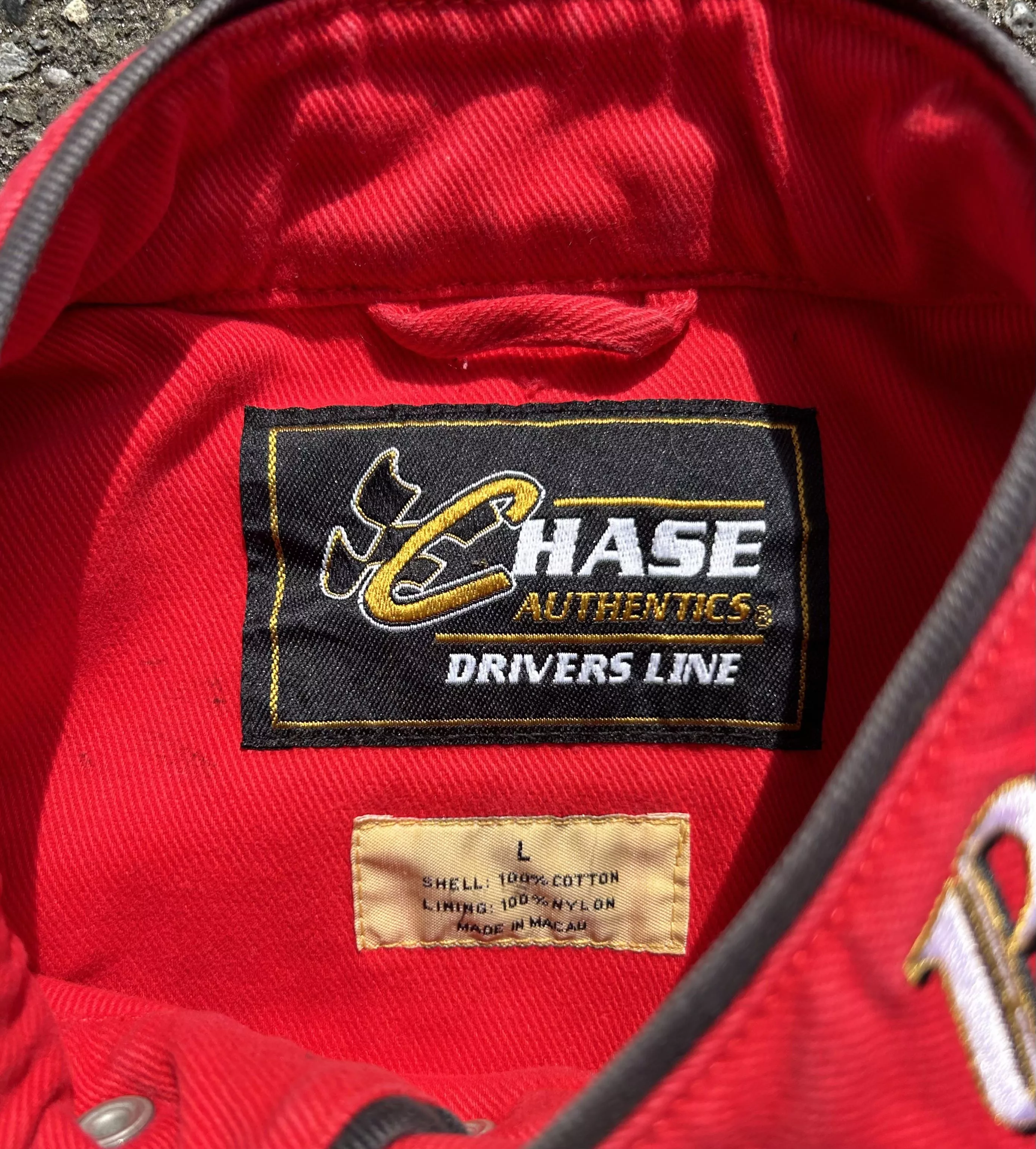 Budweiser Bombers Budweiser × NASCAR Budweiser Vintage Racing Jacket Red