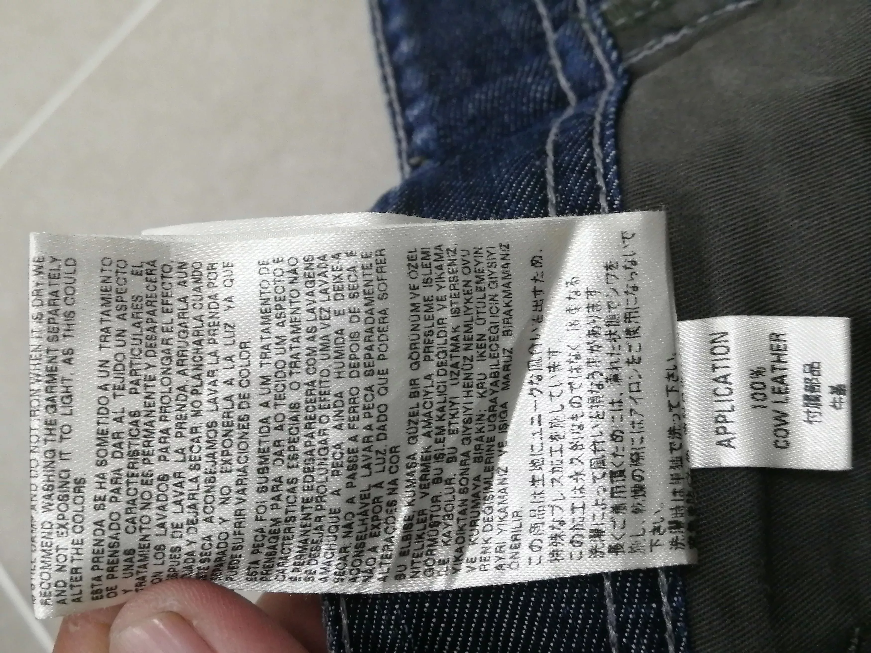 Diesel Denim Diesel Straight jeans Multi Vintage