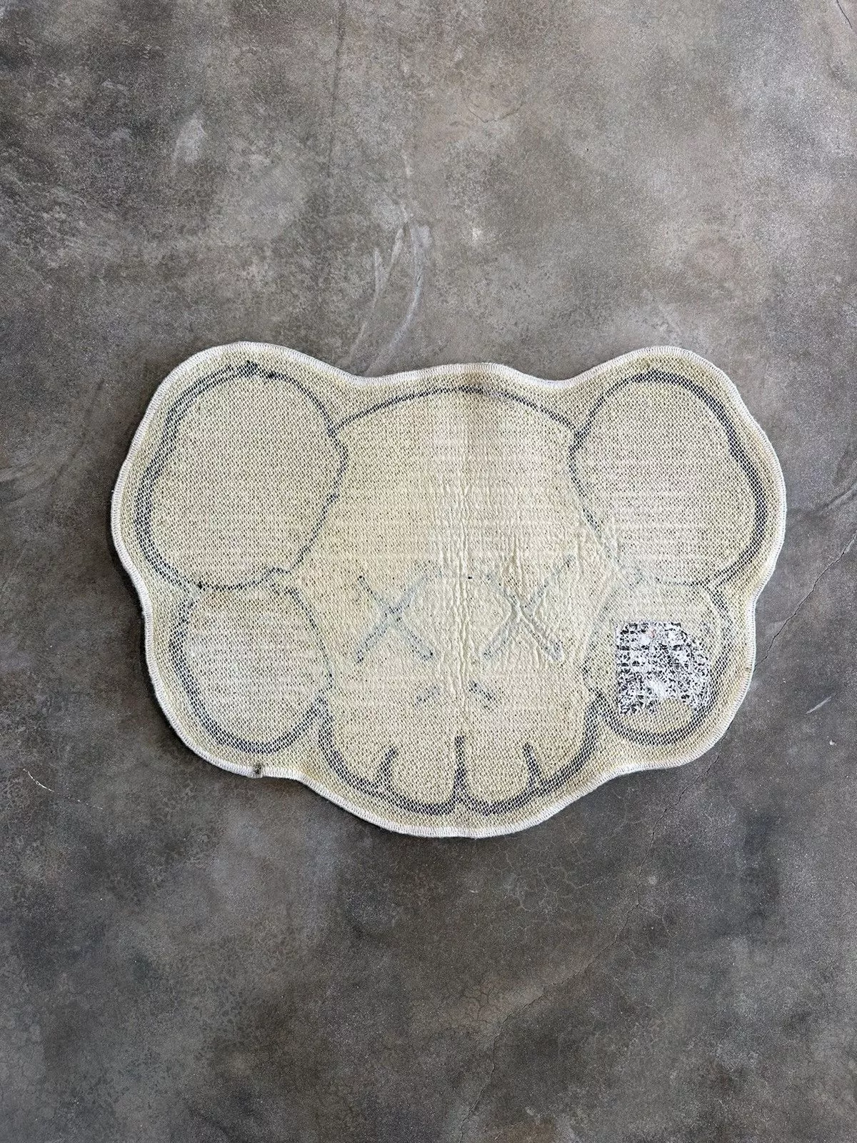 Gallery1950 Miscellaneous Gallery1950 × Kaws × Original Fake Kaws Rug Gray