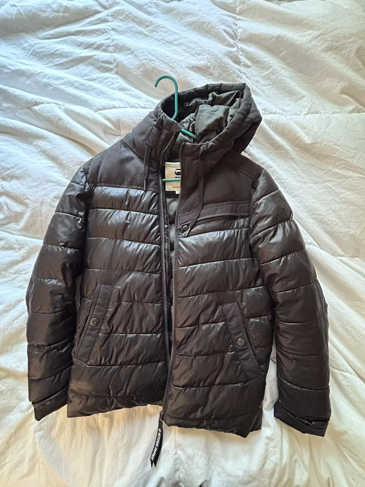 G-Star Bombers G-Star BLACK G STAR PUFFER 🧥
