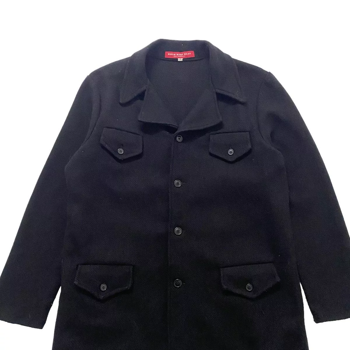 Vintage Light Jackets Vintage ☀️MMSW workwear wool jacket Black