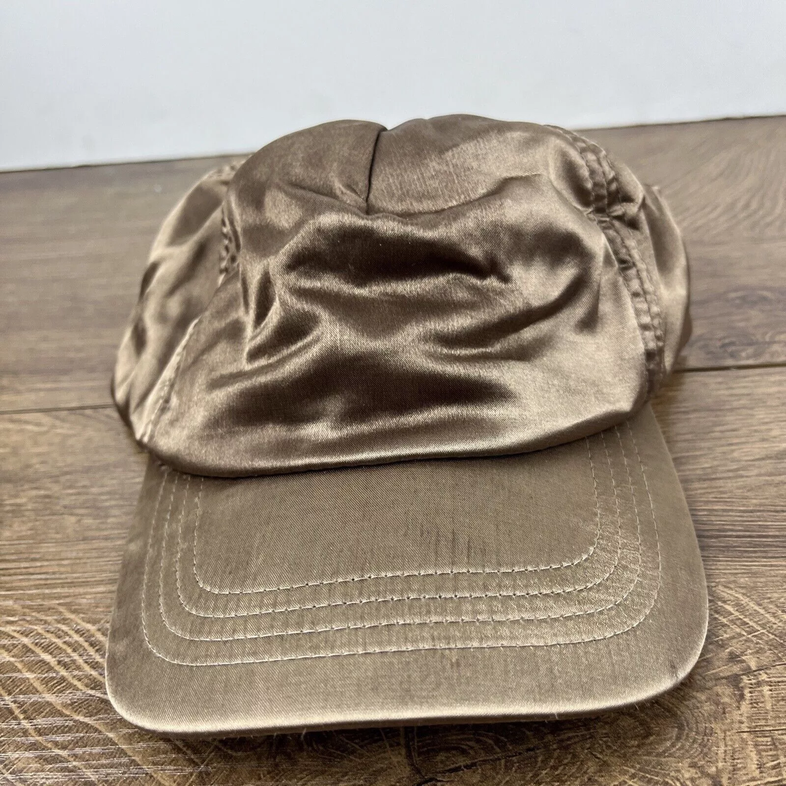 Other Hats Other Brown Mesh Hat Tan Brown Hat Adjustable Tan Adult Size Hat