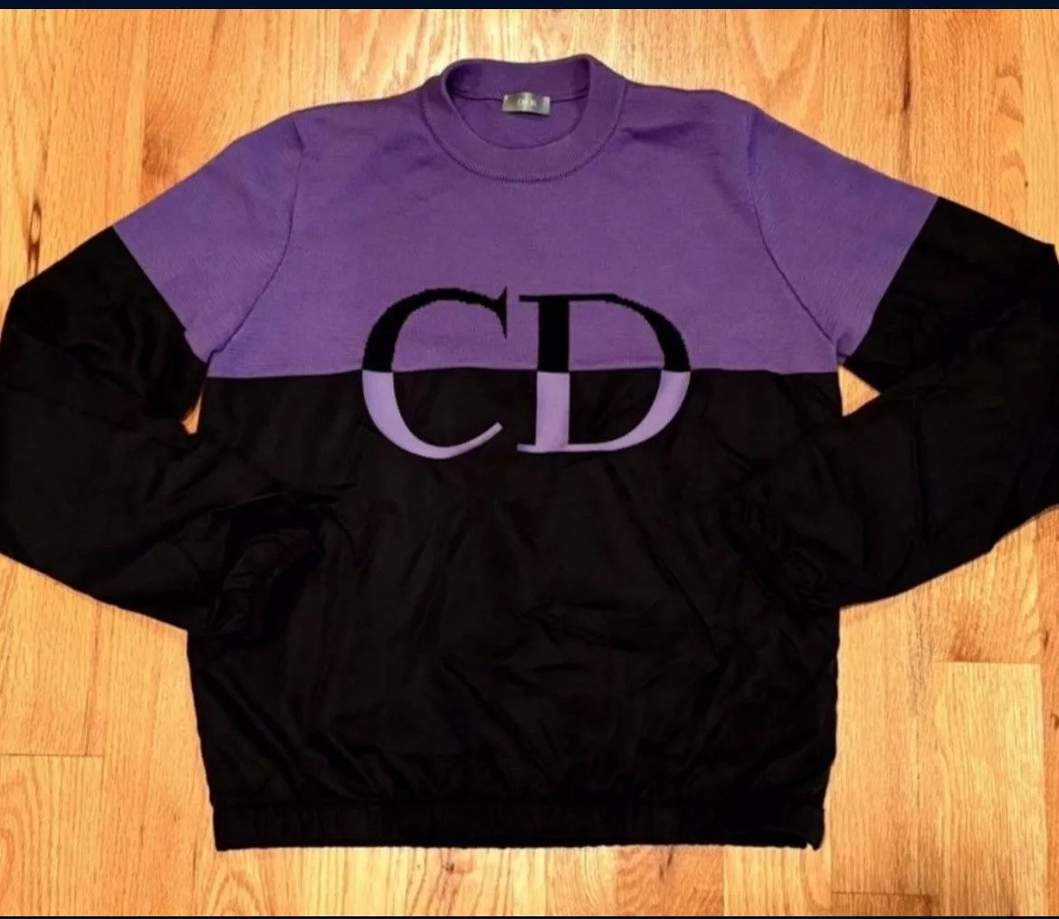 Designer Sweatshirts Hoodies Designer × Dior Dior Sweatshirt Purple