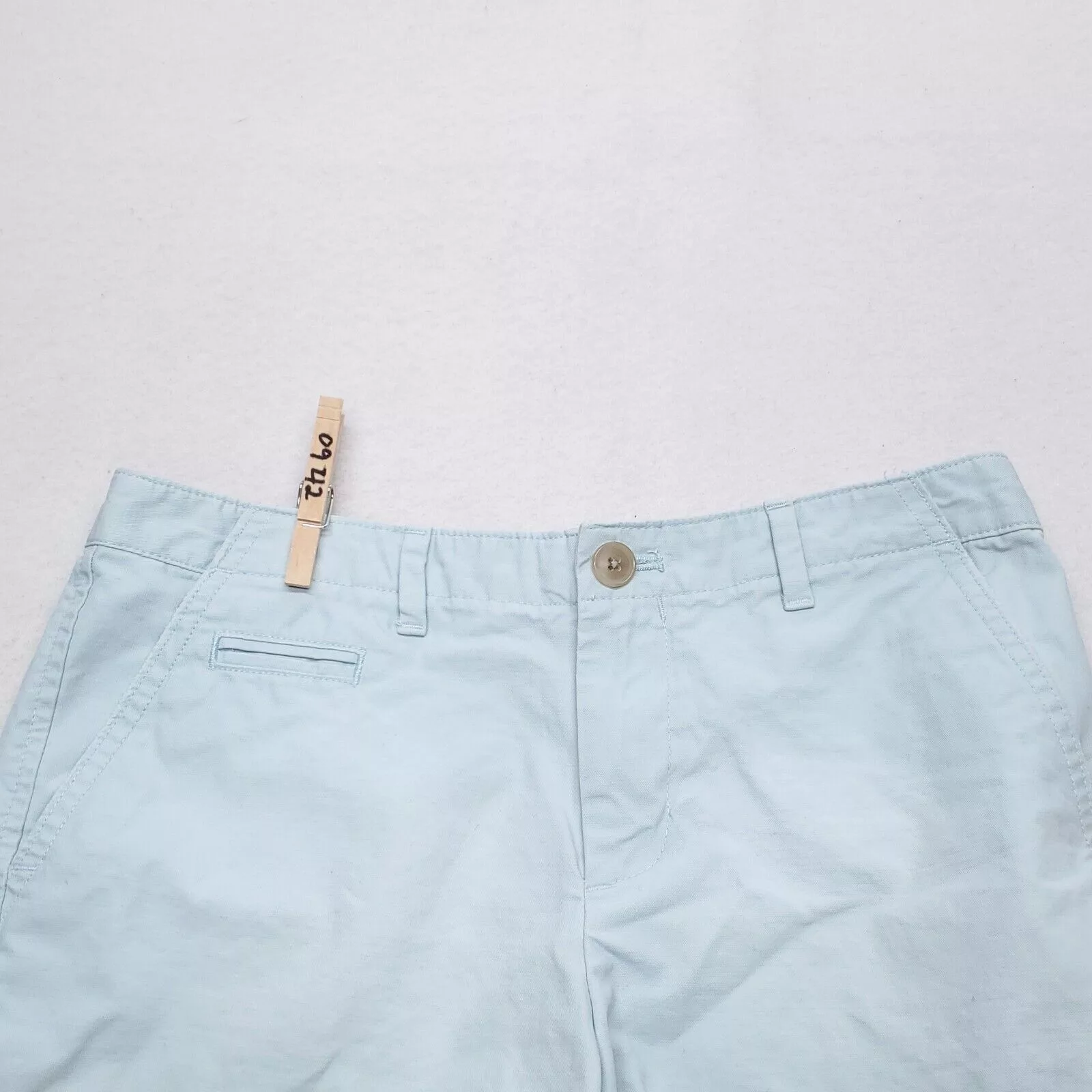 Gap Shorts Gap Casual Button Zip Chino Short Shorts Womens Size 00 Blue
