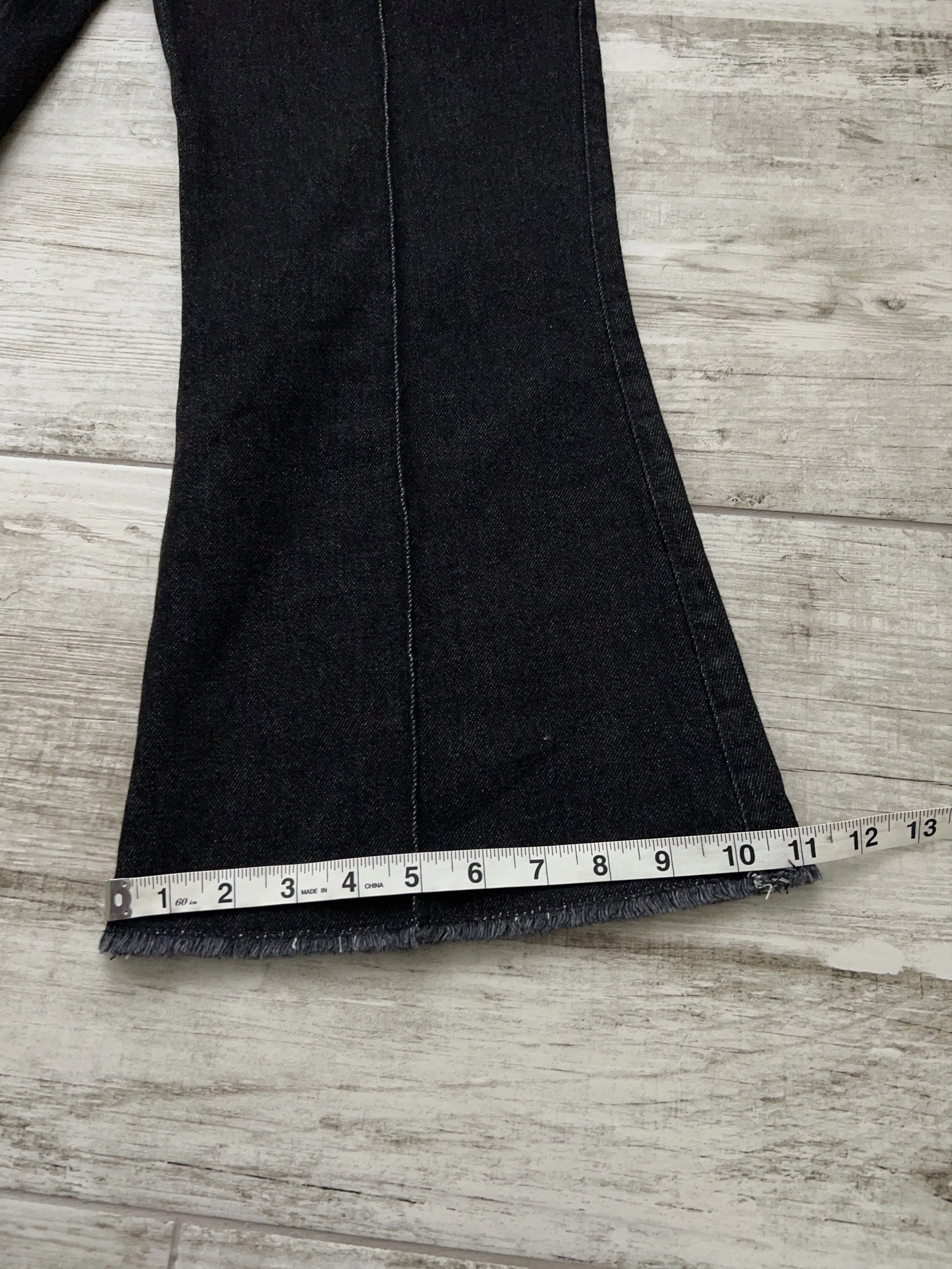 Acne Studios Jeans Acne Studios Womens Flared Jeans Denim Pants Size 36 US 8 UK 4 IT 42 XS-S Black Luxury