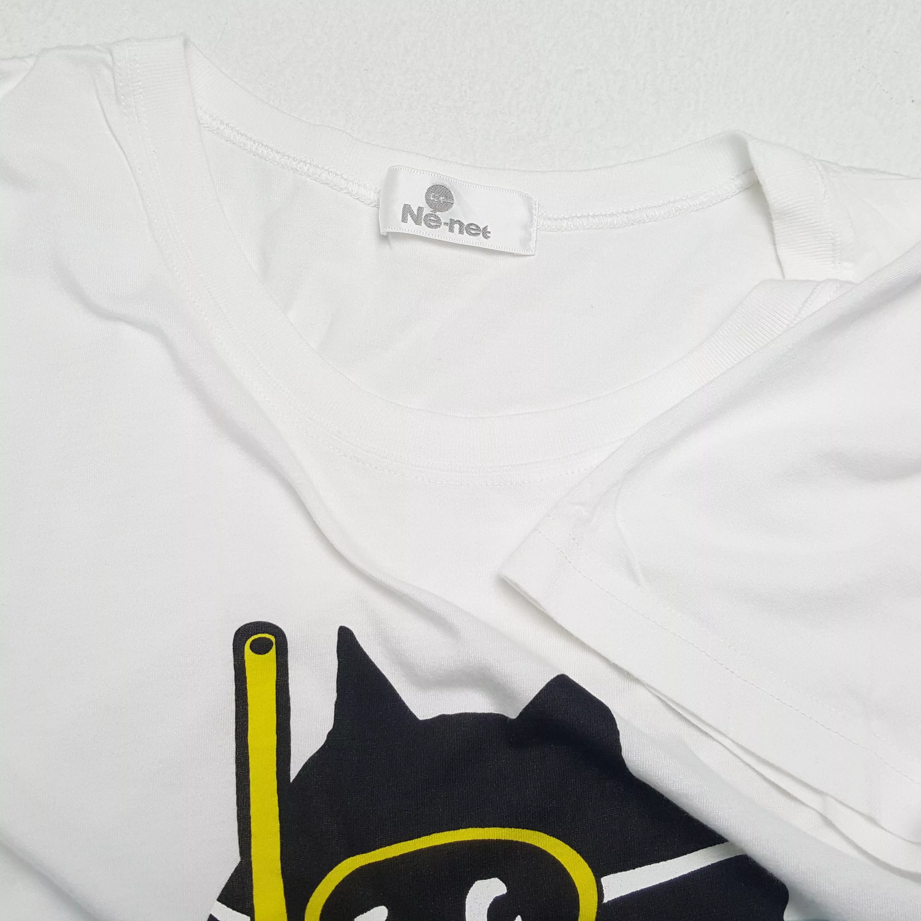 Designer Short Sleeve T Shirts Designer × Japanese Brand × Ne-Net NE-NET Japanese Designer Brand Tshirt Issey Miyake White