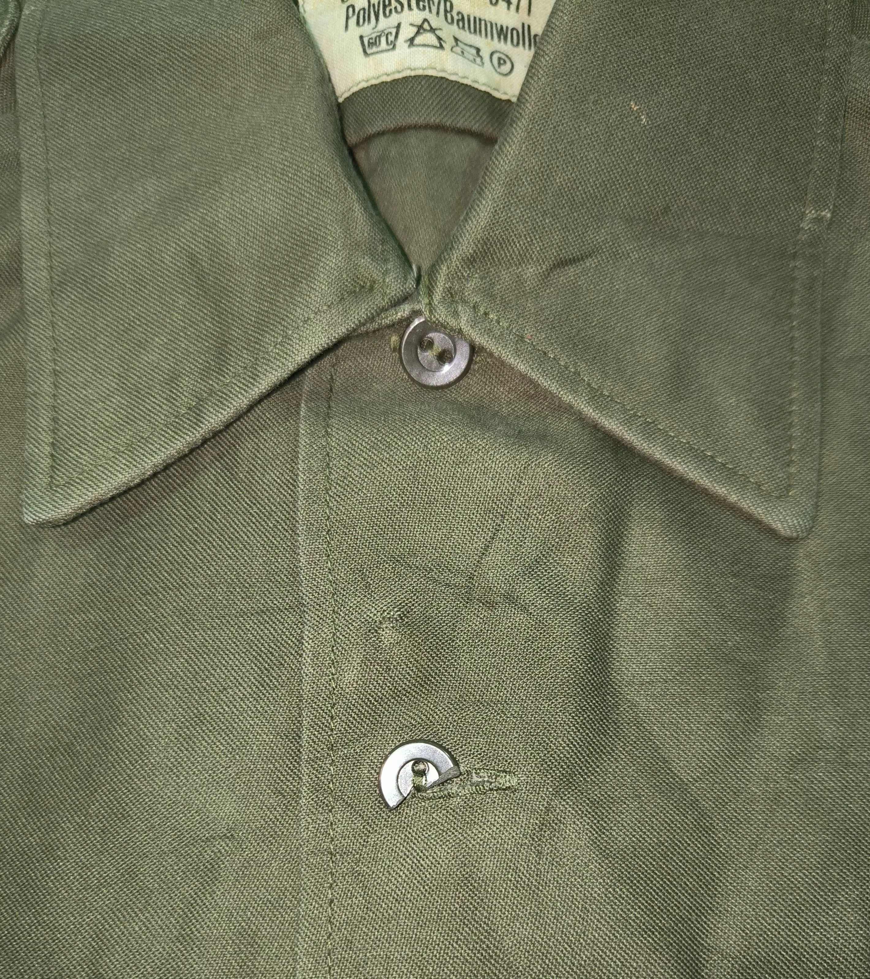 Vintage Shirts Button Ups Vintage Vtg GERMANY military field jacket Multi