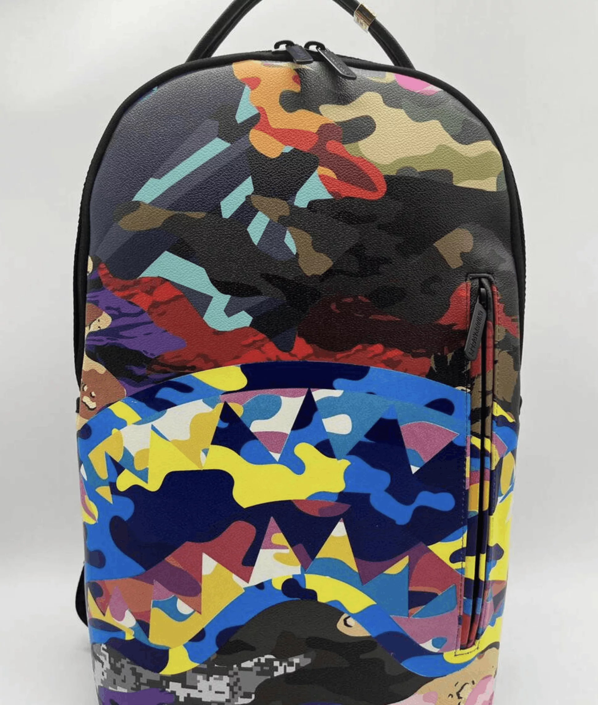 Sprayground Bags Luggage Sprayground Sliced & Diced Camo Backpack Multi