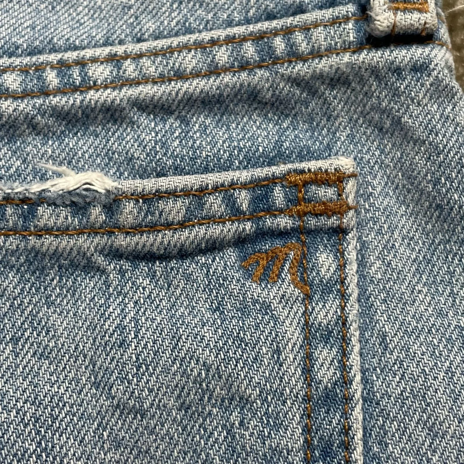 Madewell Shorts Madewell Relaxed Denim Shorts Blue