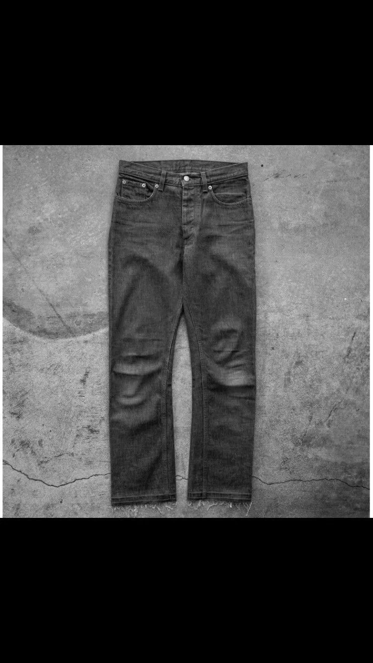 Helmut Lang Denim Helmut Lang Italian Cut Released Hem Denim Gray