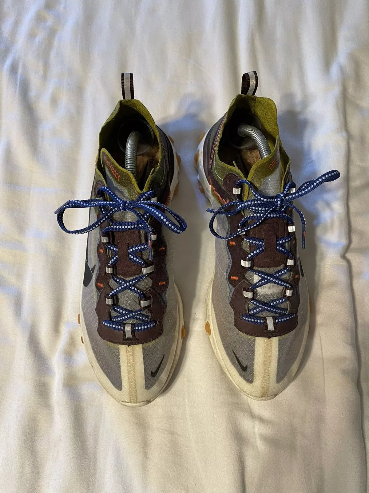 Nike Low Top Sneakers Nike React Element 87 ‘Moss Green’