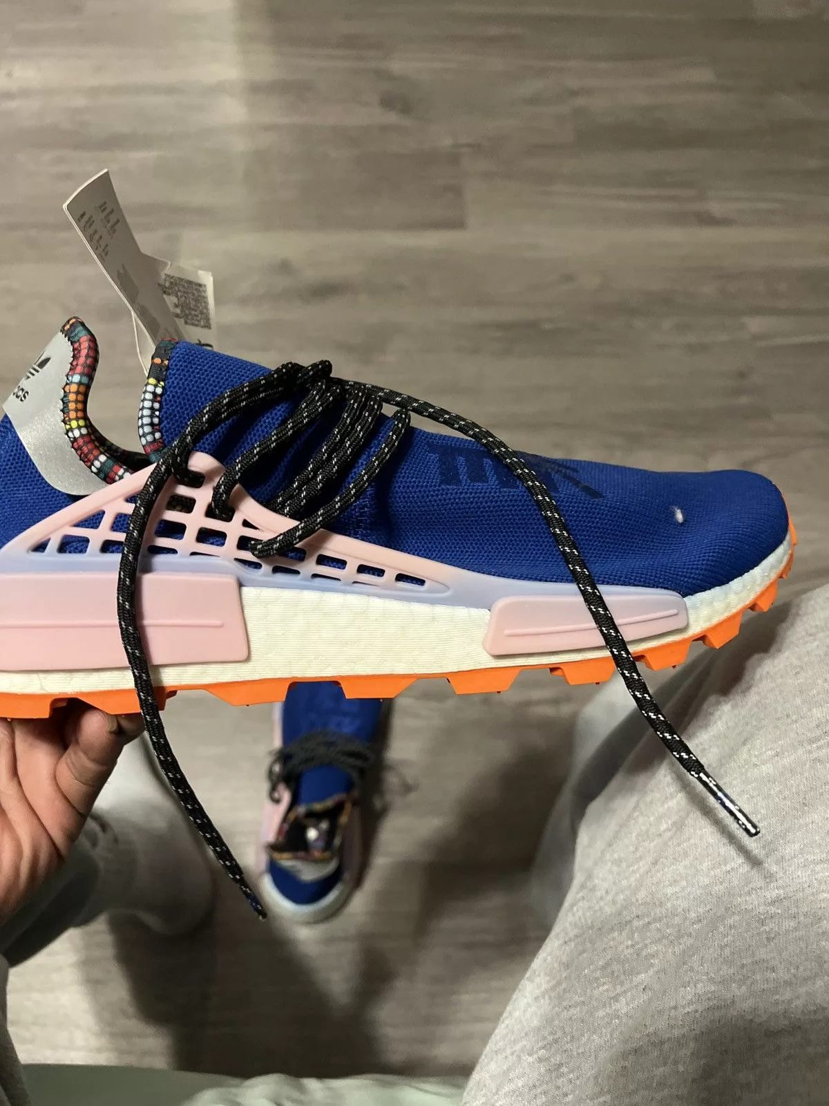 Adidas Low Top Sneakers Adidas Human Made Blue