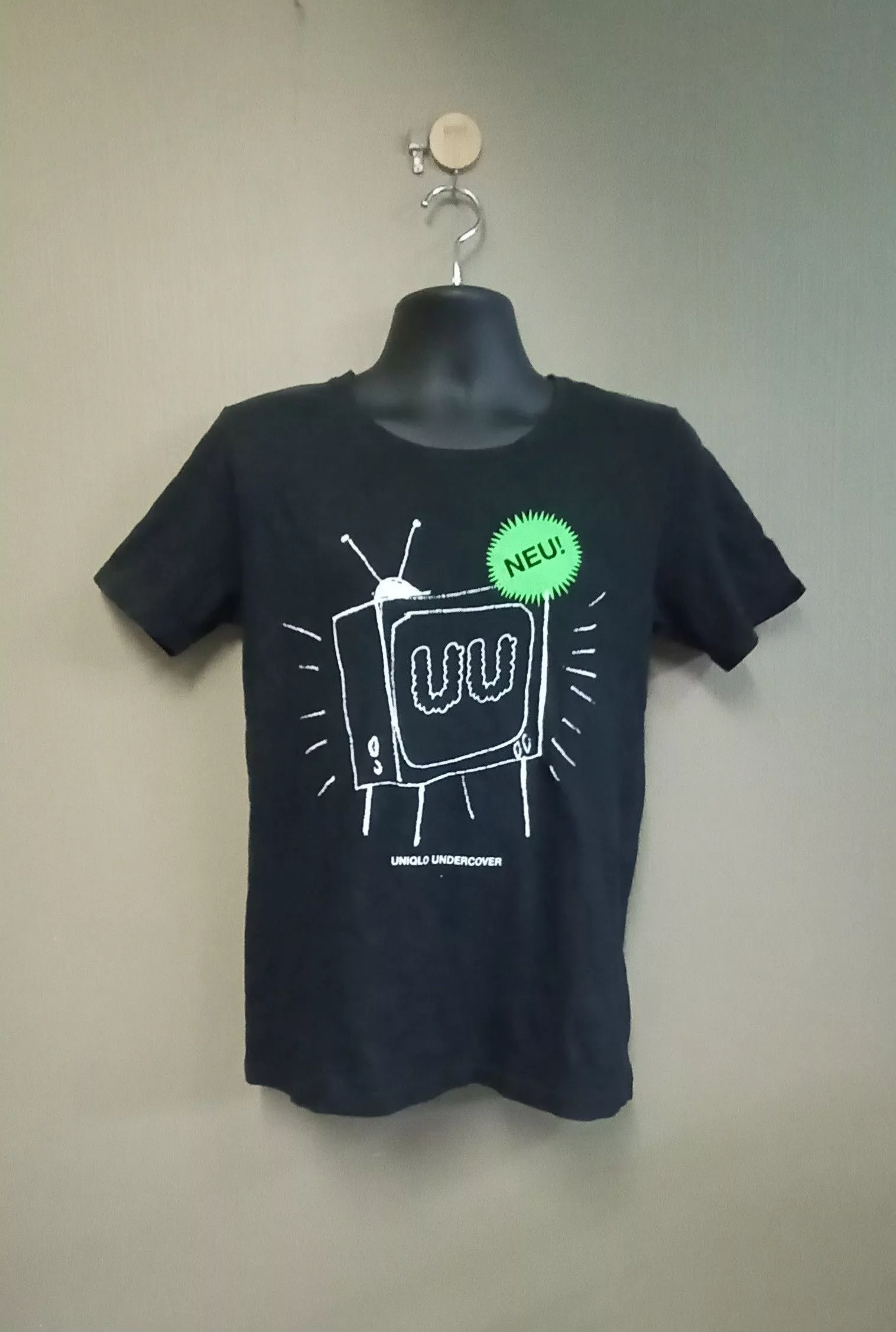 Undercover Short Sleeve T Shirts Uniqlo x Undercover neu! Tee Black
