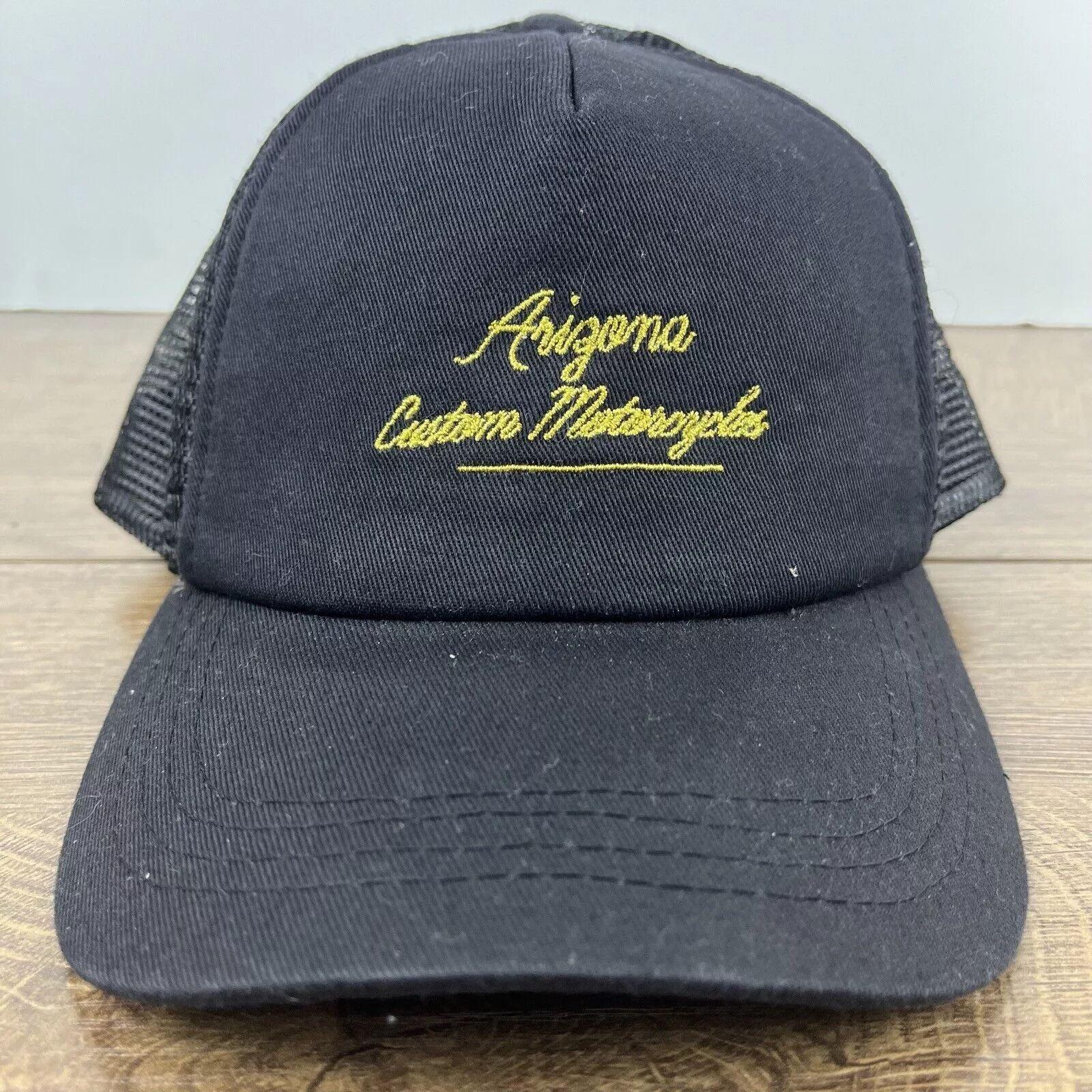 Other Hats Other Arizona Custom Motorcycles Snapback Hat Black Hat Adjustable