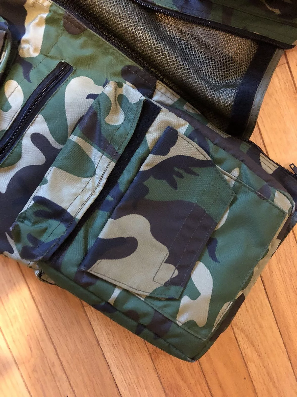 Camper Vests Camper Vintage “jungle Camo” Survival Vest
