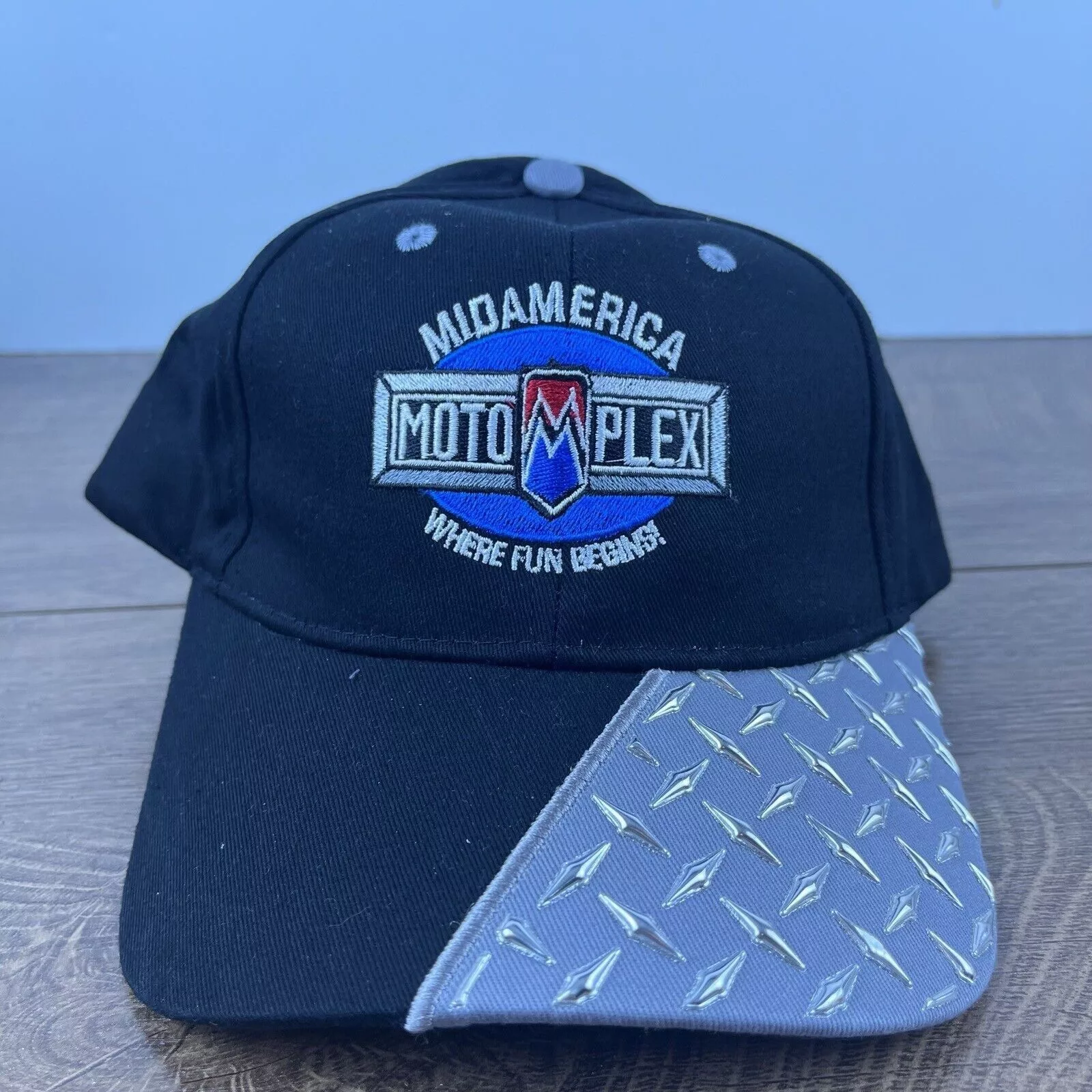 Other Hats Other Mid America Moto Plex Hat Black Cap Hat Adjustable Hat Black