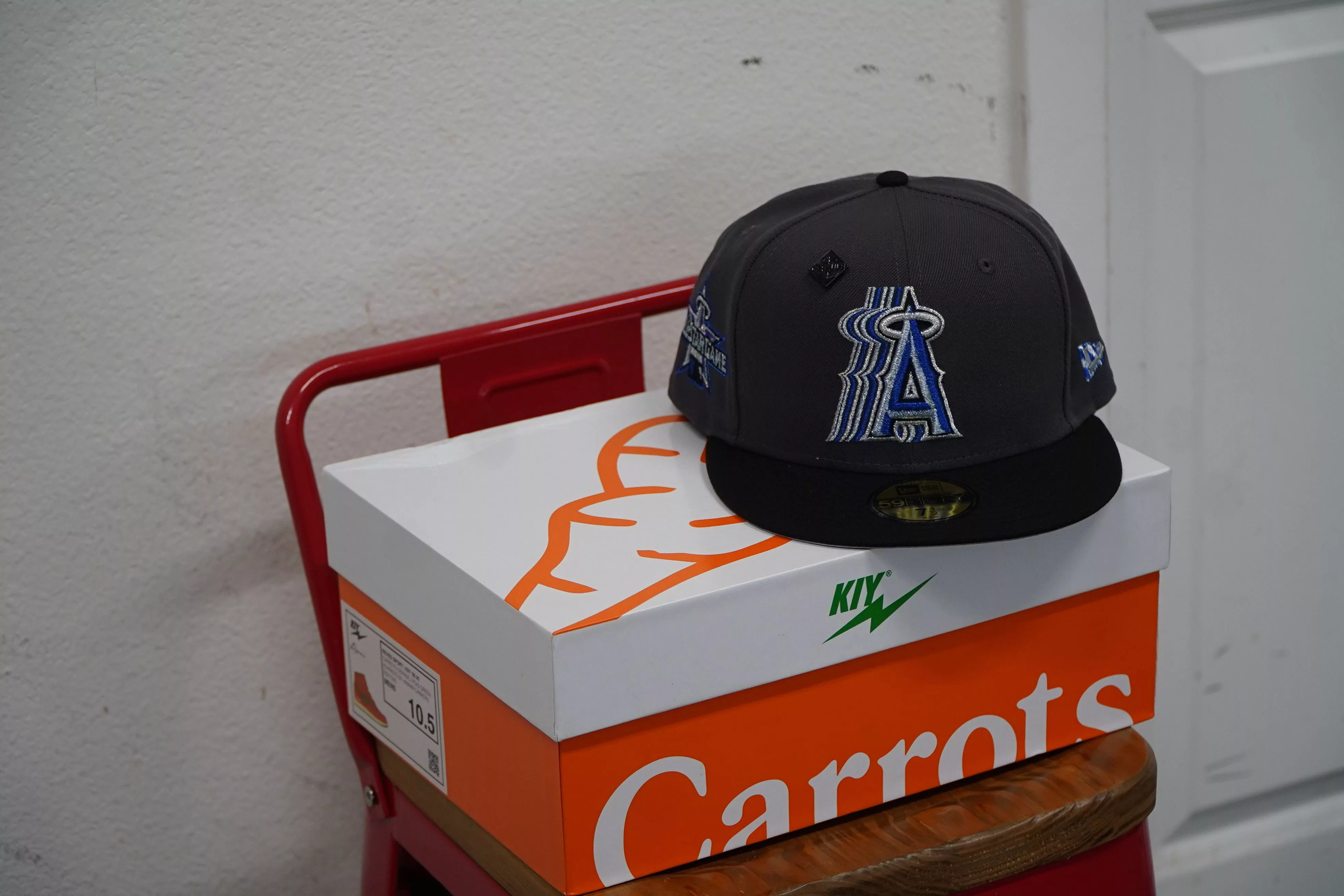 Capsule × MLB × New Era Anaheim Angels Capsule Hats Trippy Angels 2.0 - 7 1/2 Gray