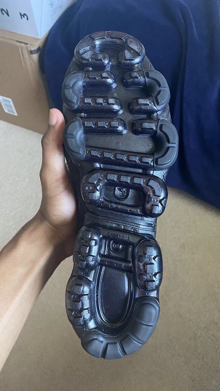 Nike Low Top Sneakers Nike Vapormax Flyknits 3 Triple Black