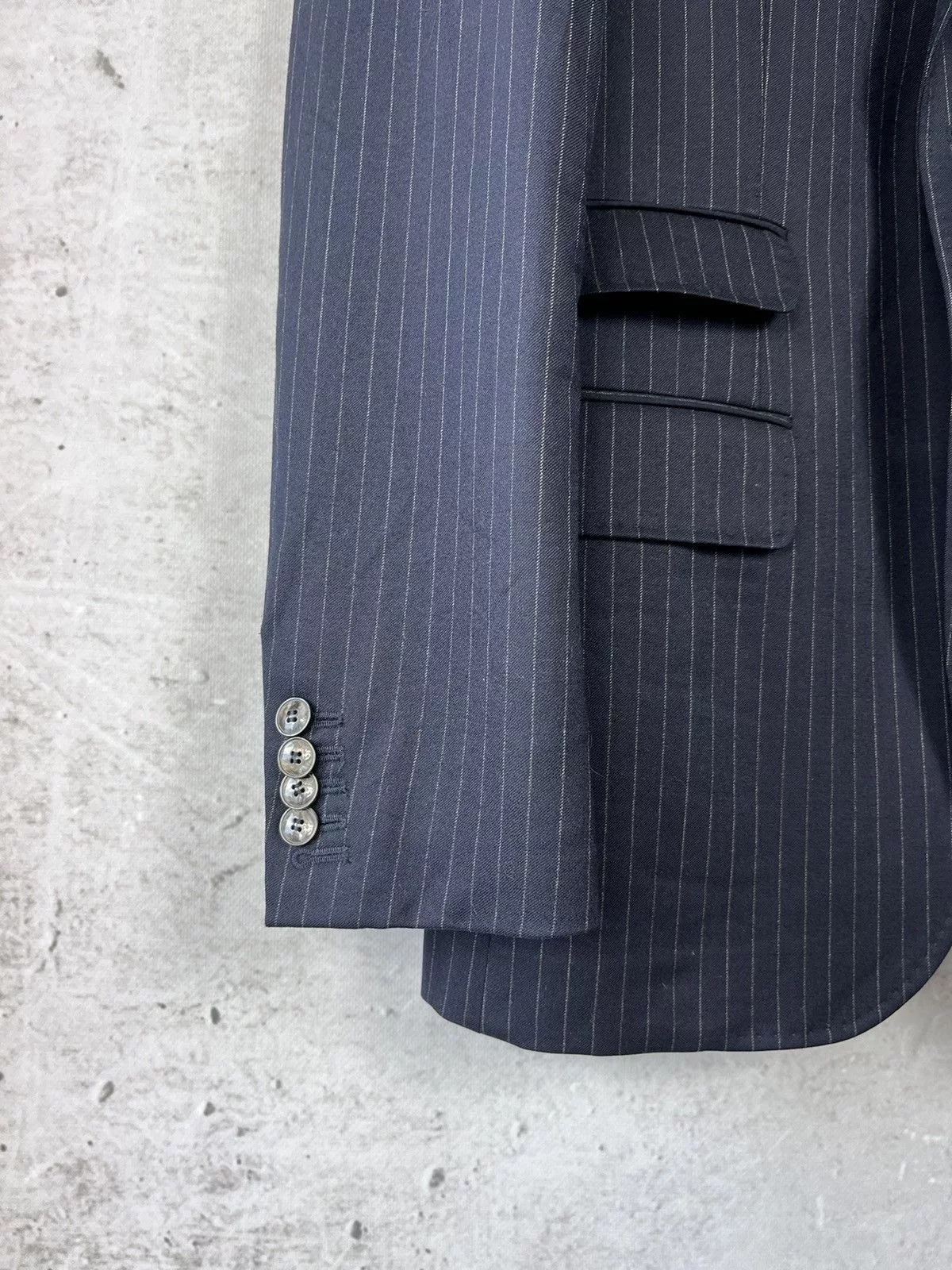 Morris Blazers Morris × Vitale Barberis Canonico Morris - Wool Light Dandy Style Blazer 48 Blue Vintage