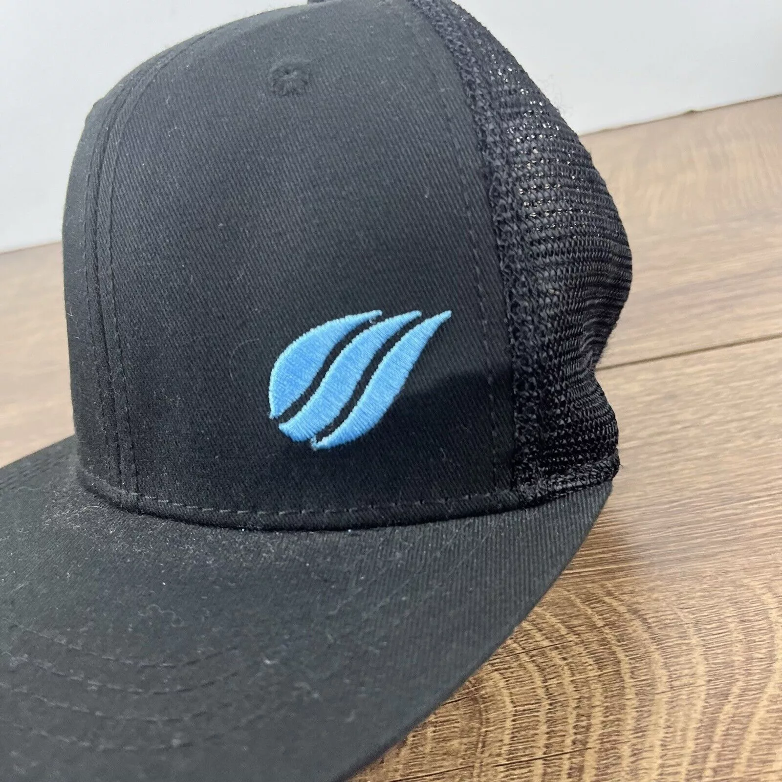 Other Hats Other Blue Wave Hat Blue Wave Adjustable Hat Black Hat Adult Fit B