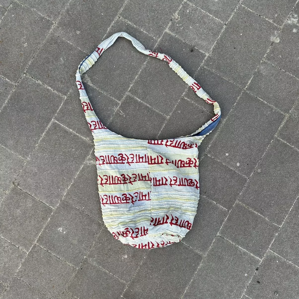 Japanese Brand Shoulder Bags Japanese Brand × Vintage Vintage Japanese Style Bag Shoulders Y2K Grunge Avant-garde Blue Streetwear