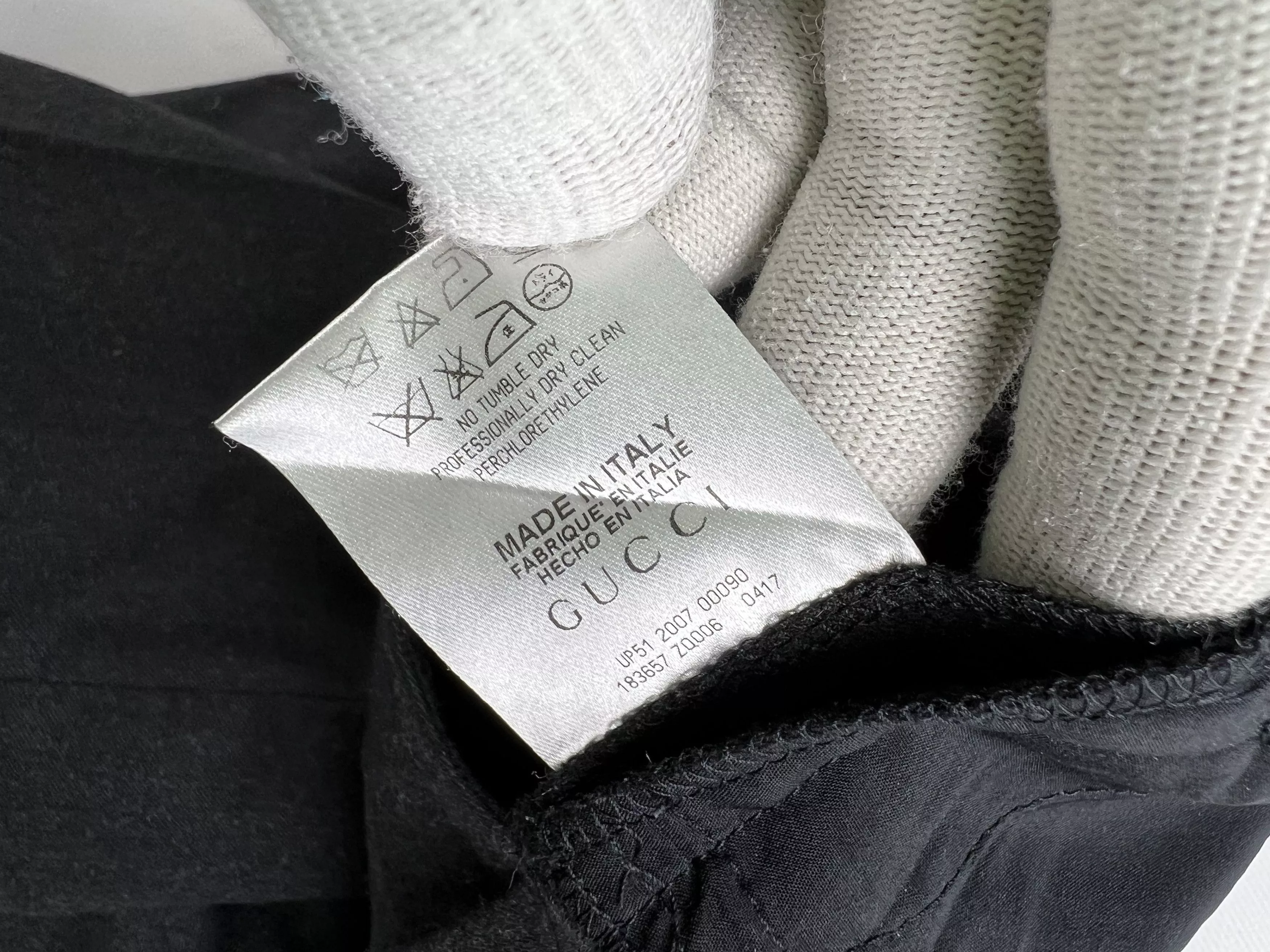 Gucci Pants Gucci Wool Pants 40 Black