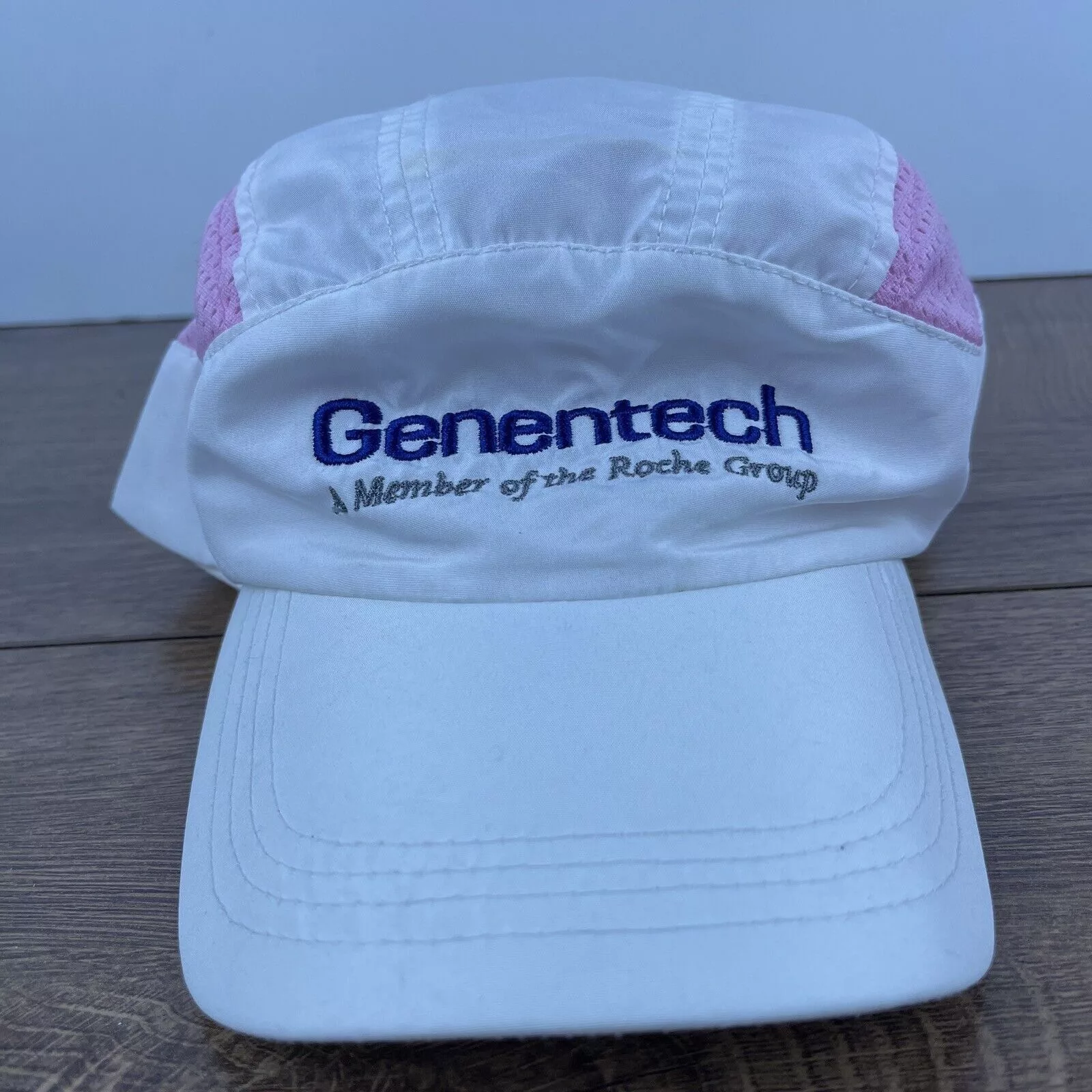 Other Hats Other Genentech Hat White Hat Adjustable White Adult Size Hat
