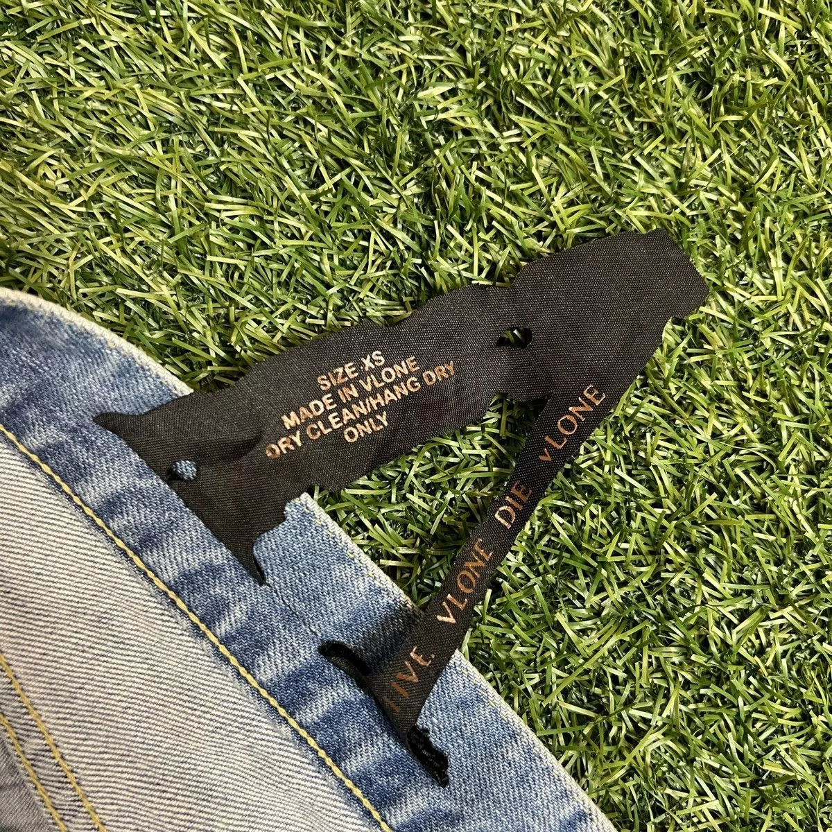 Vlone Denim Vlone palm tree denim Blue