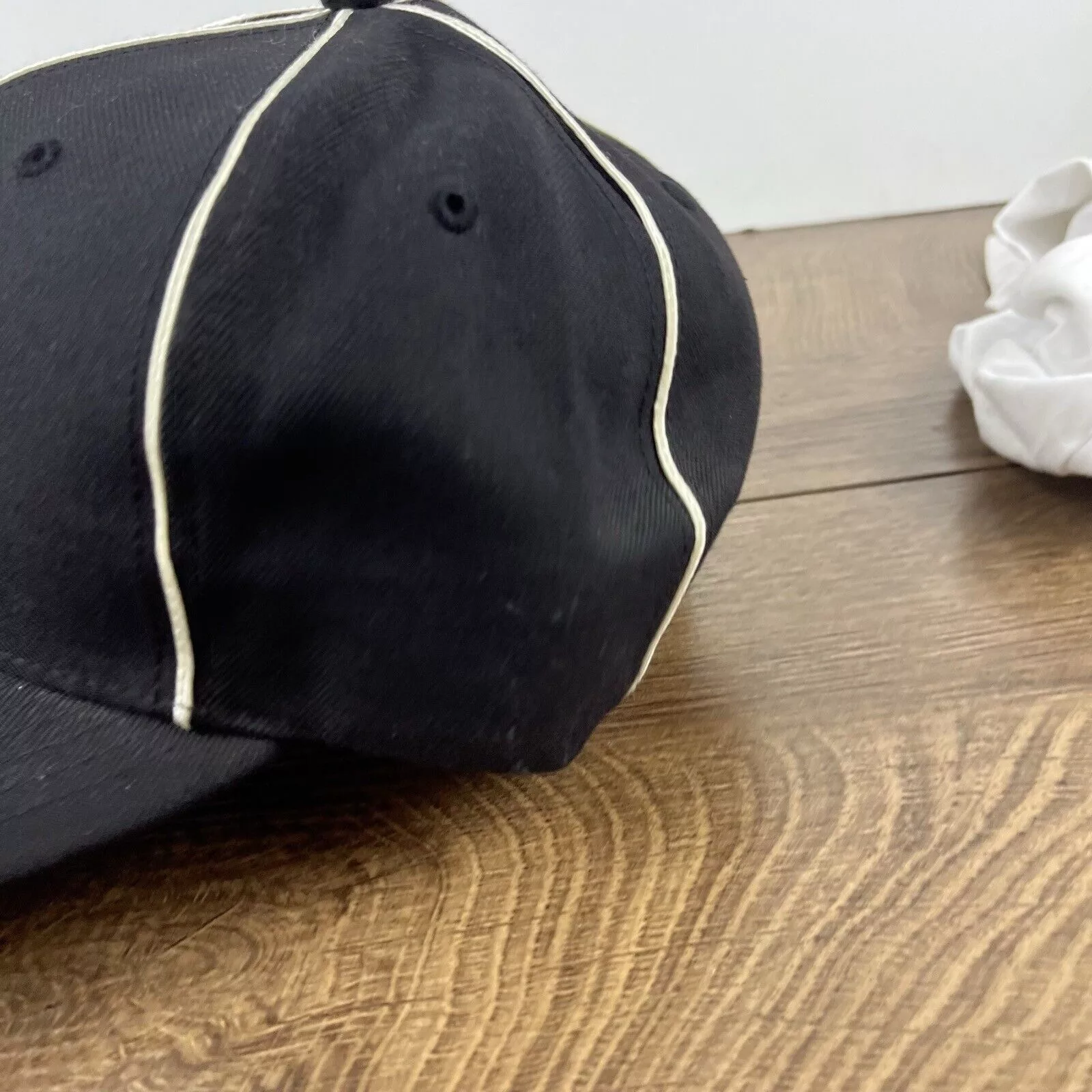 Richardson Hats Richardson Black Hat Referee Official Adjustable Hat Black A
