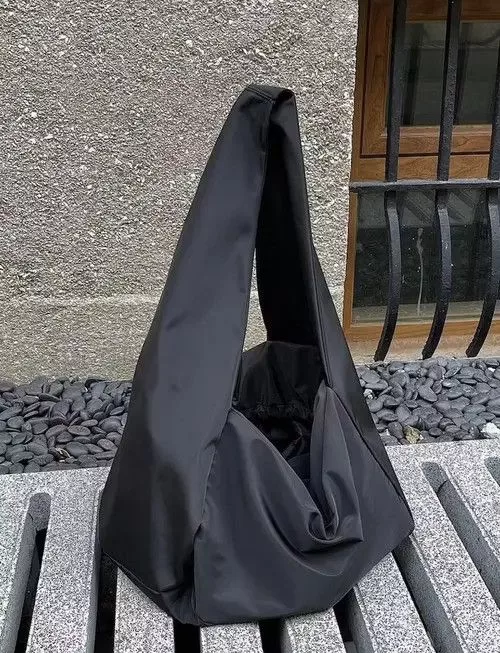 Japanese Brand Bags Luggage Japanese Brand × Vintage Oversized Crossbody Bag Black Streetwear