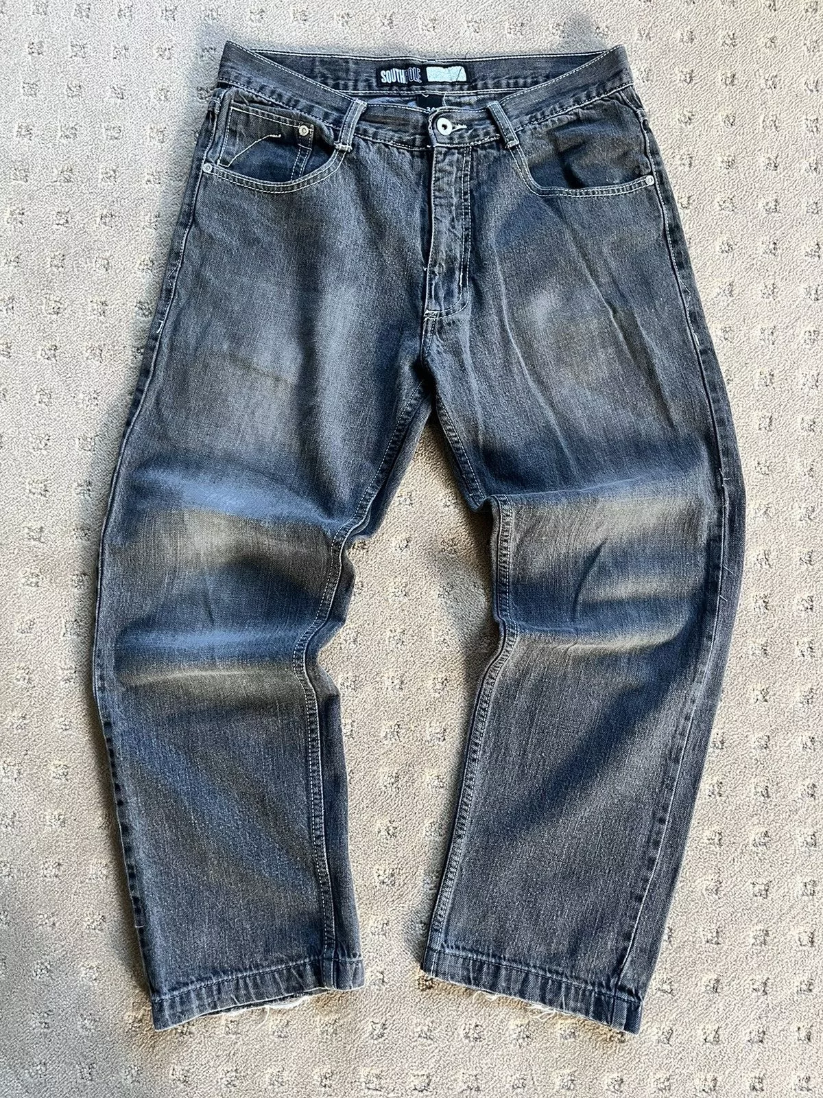 Southpole Denim Southpole × Vintage Vintage Baggy Y2K Southpole jeans Black Streetwear