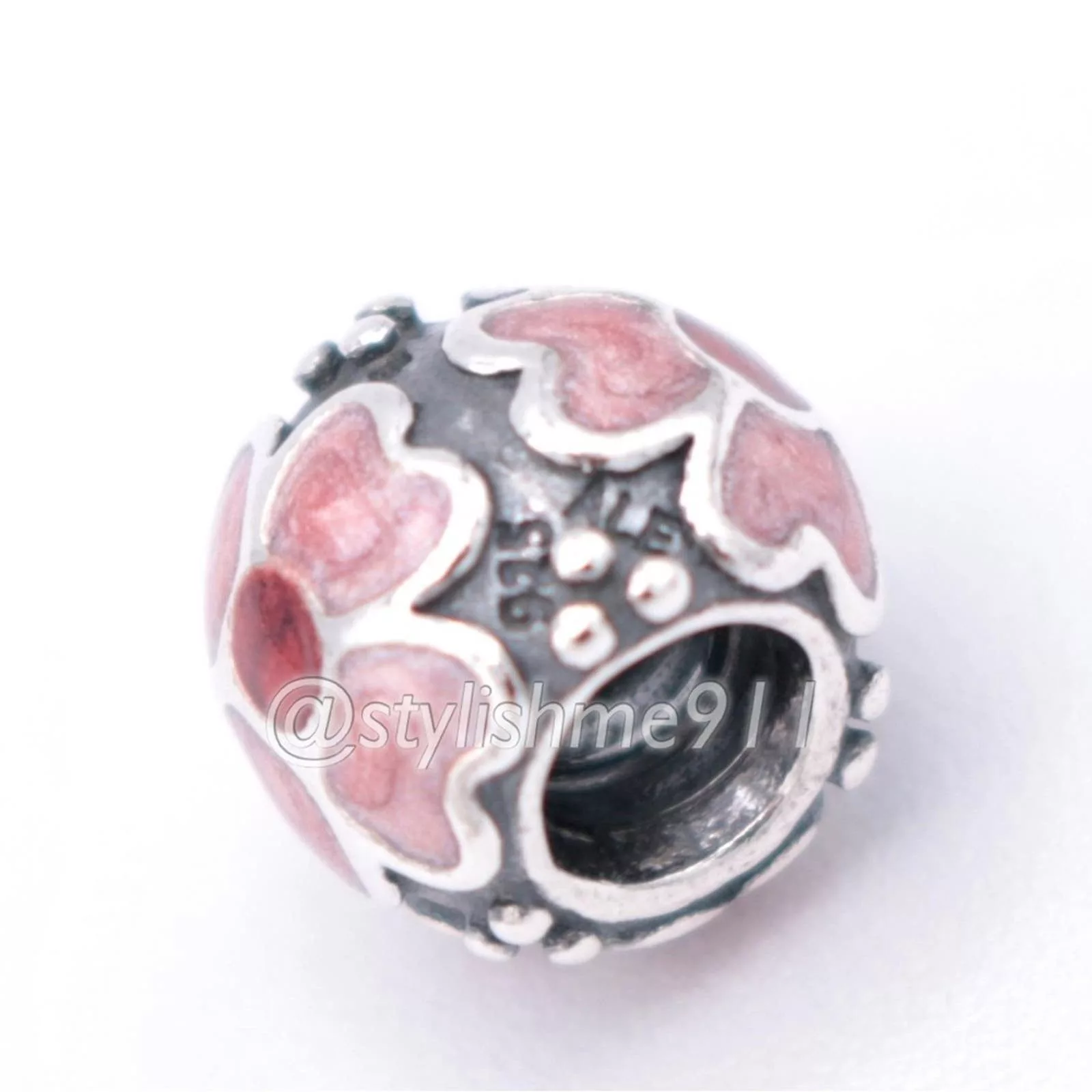 pandora Bracelets Authentic PANDORA Red Daisy Charm - 790433ER